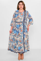 Gumanize - Plus Size Dress (GMZ2025-1053-7776) - 8690200095177