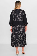 Gumanize - Plus Size Dress (GMZ2026-388-7980) - 8690200095214