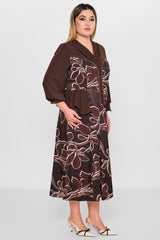 Gumanize - Plus Size Dress (GMZ2026-388-8097) - 8690200095221