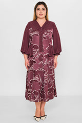 Gumanize - Plus Size Dress (GMZ2026-388-8097) - 8690200095238