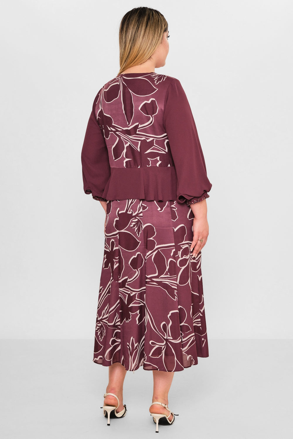 Gumanize - Plus Size Dress (GMZ2026-388-8097) - 8690200095238
