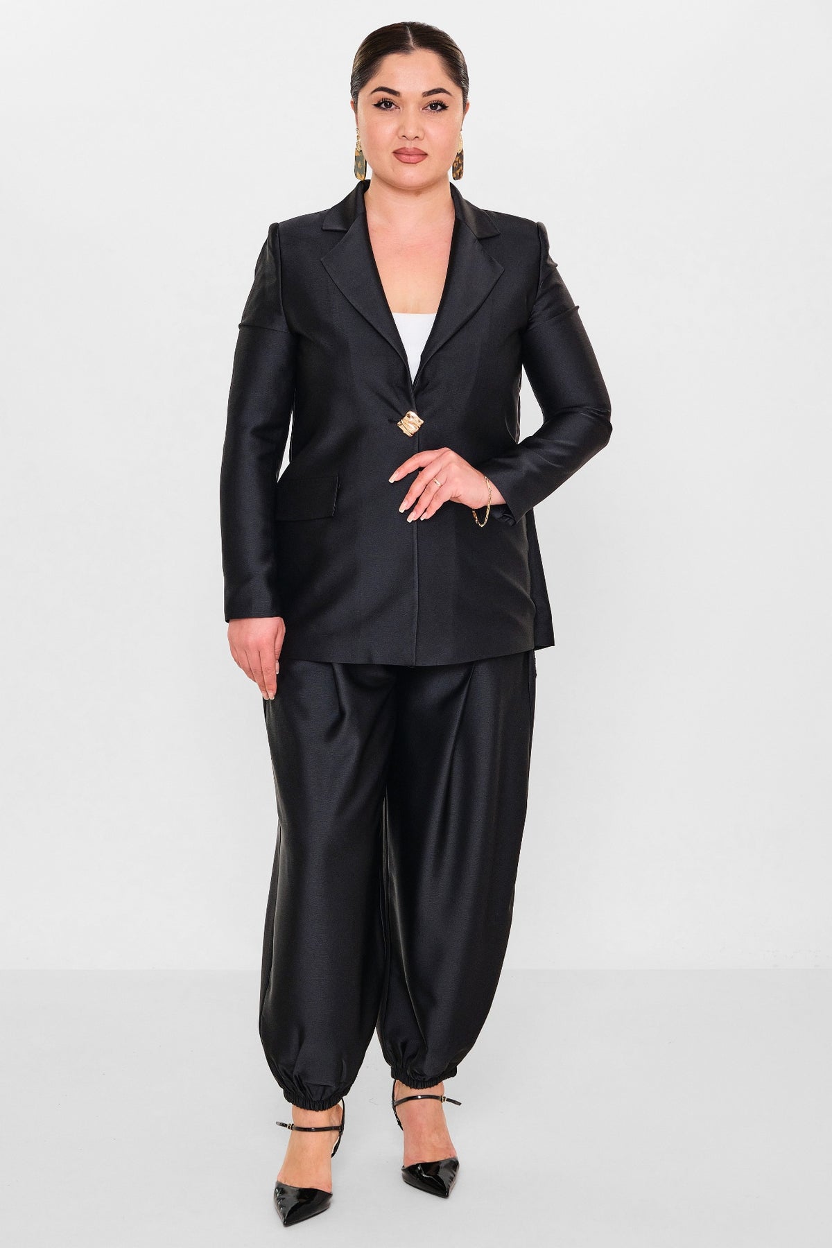 Fi̇more - Plus Size Jacket (FMR26Y8528-18) - 8690200095382
