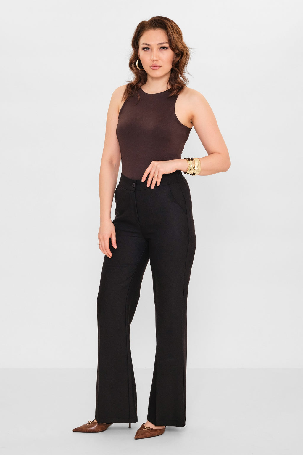 Fimore - Plus Size Trousers (FMR26Y01227-60) - 8690200095429