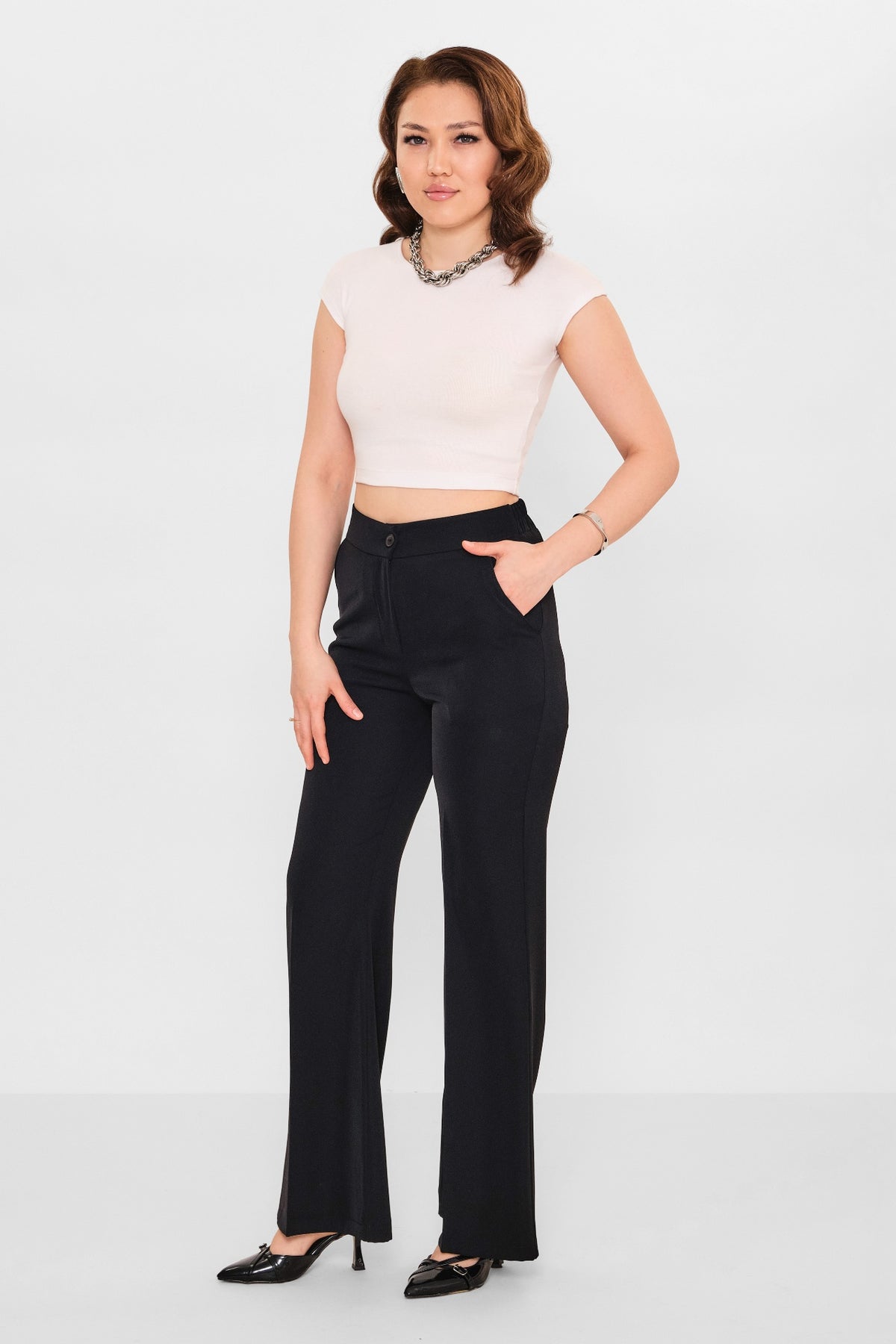 Fimore - Plus Size Trousers (FMR26Y01227-20) - 8690200095436