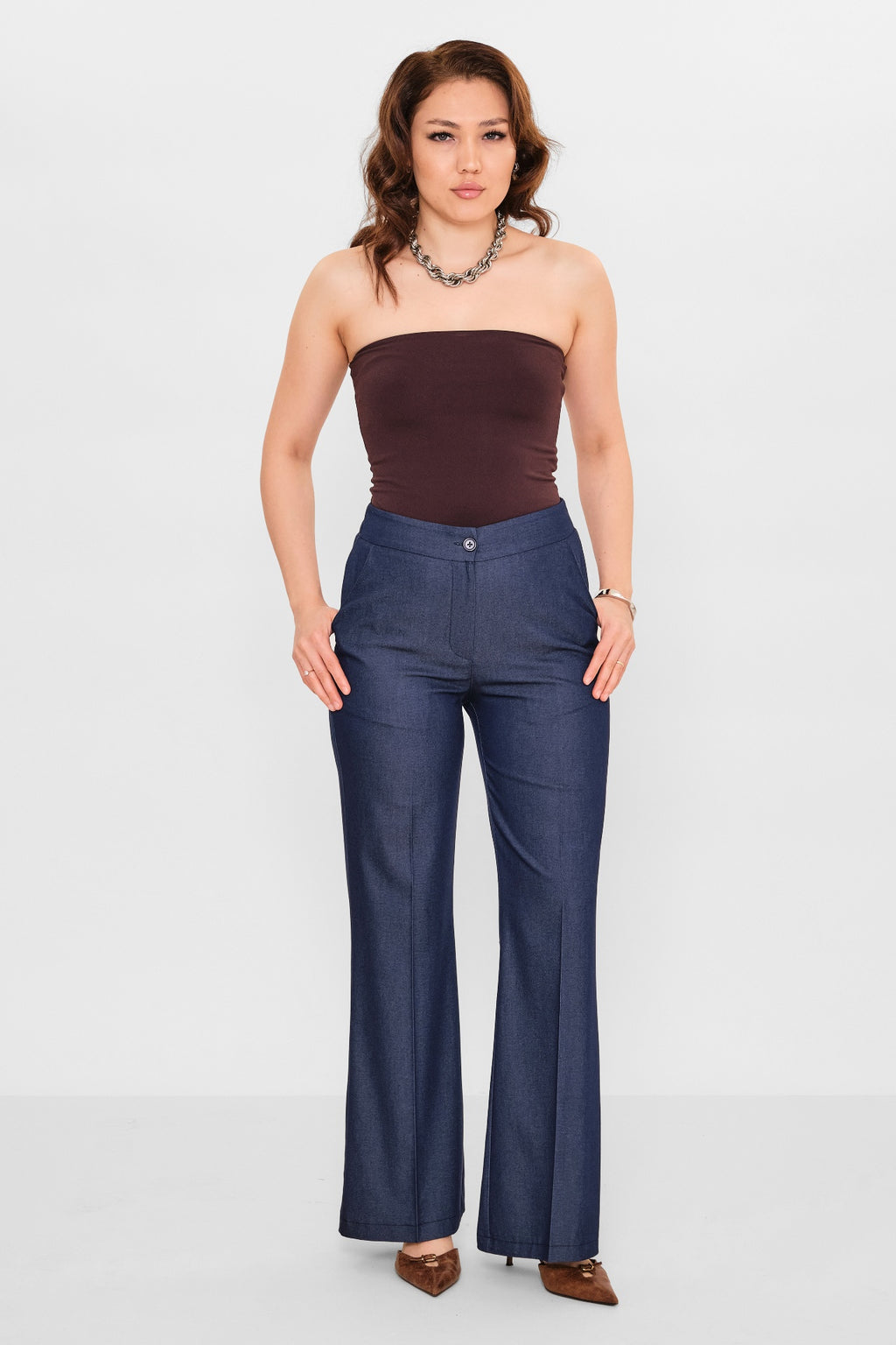 Fimore - Plus Size Trousers (FMR26Y01227-33) - 8690200095559