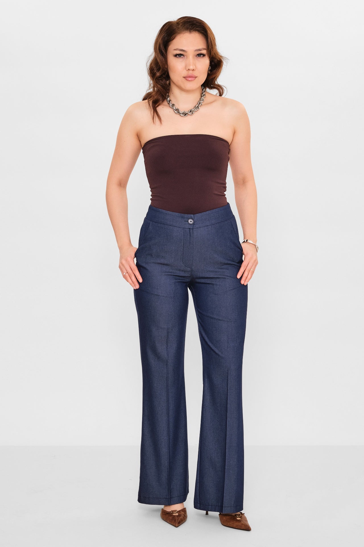 Fimore - Plus Size Trousers (FMR26Y01227-33) - 8690200095559