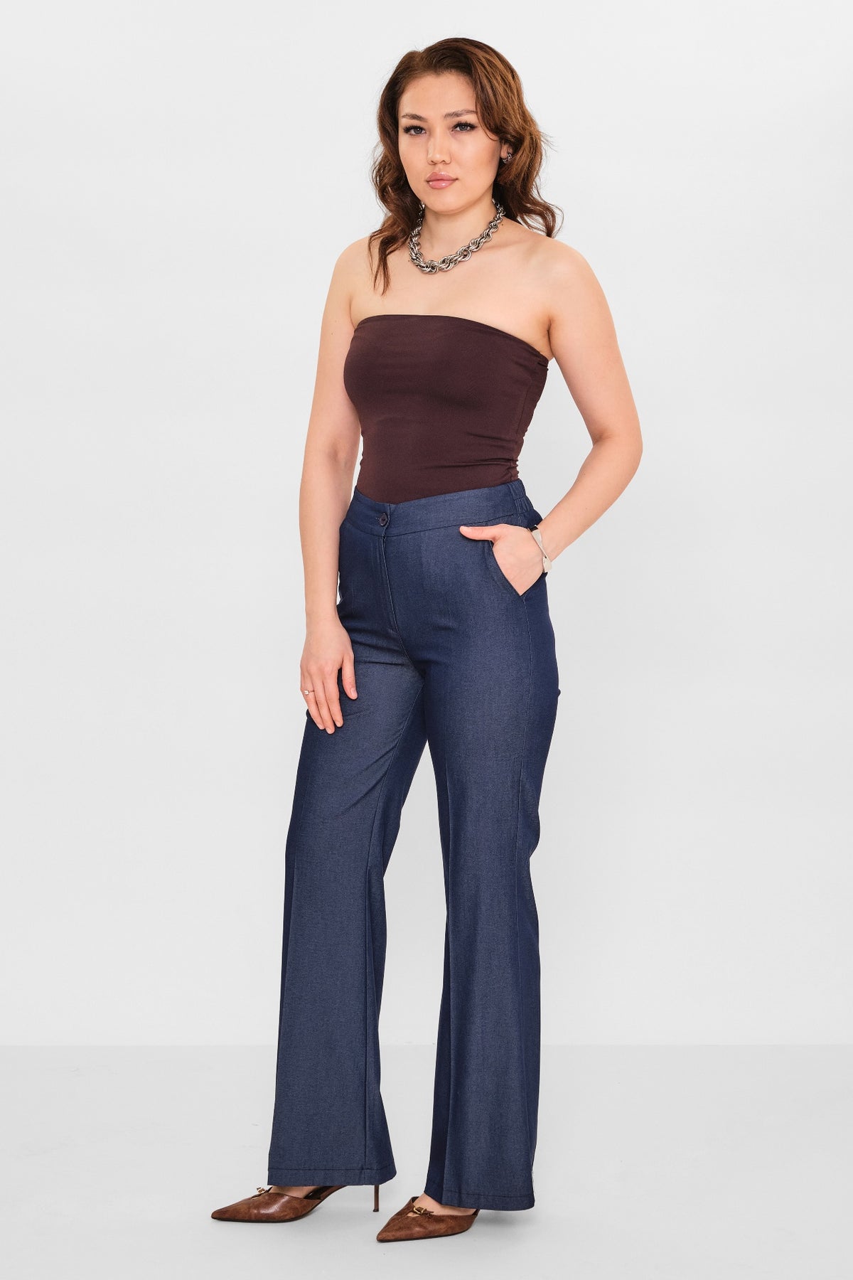 Fimore - Plus Size Trousers (FMR26Y01227-33) - 8690200095559