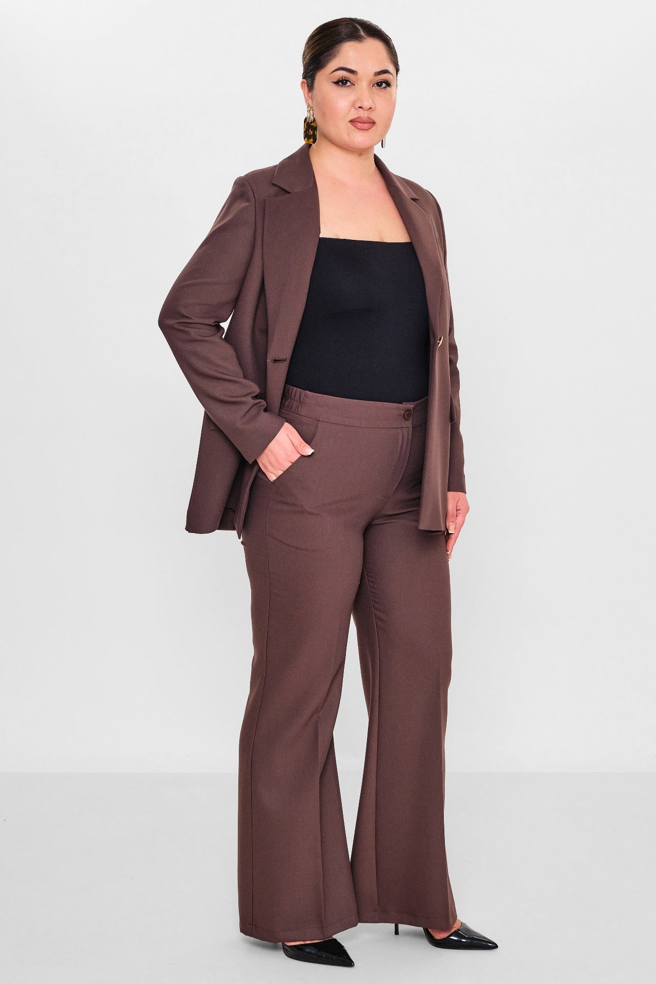 Fimore - Plus Size Trousers (FMR26Y2724-60) - 8690200095573
