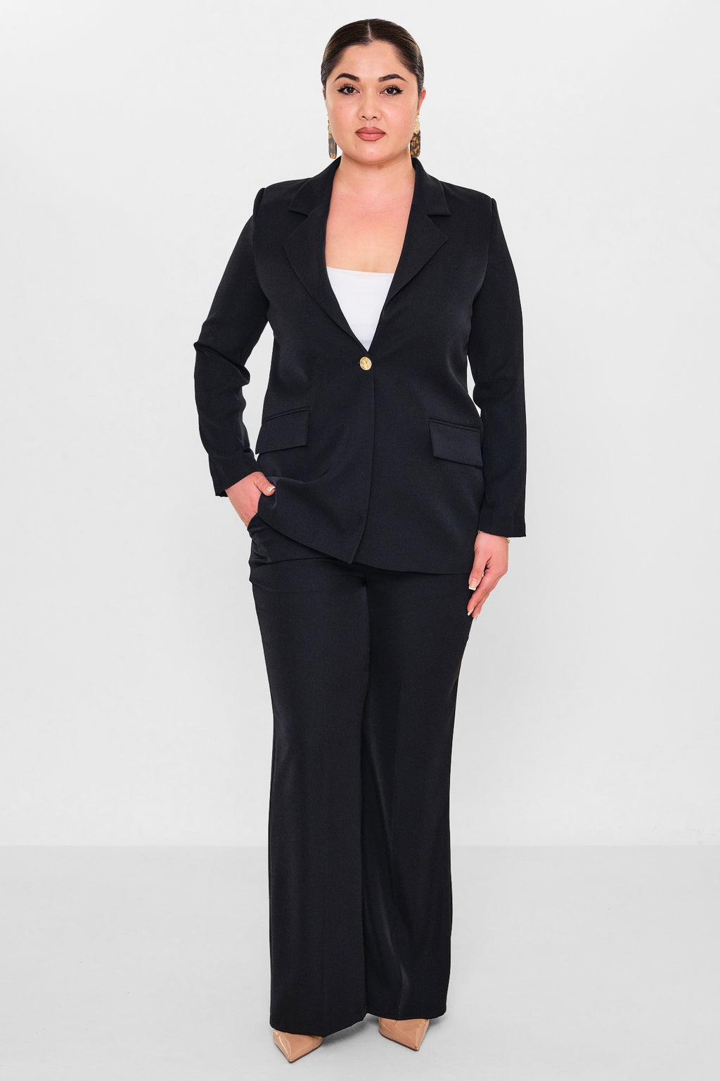 Fimore - Plus Size Trousers (FMR26Y2724-20) - 8690200095580