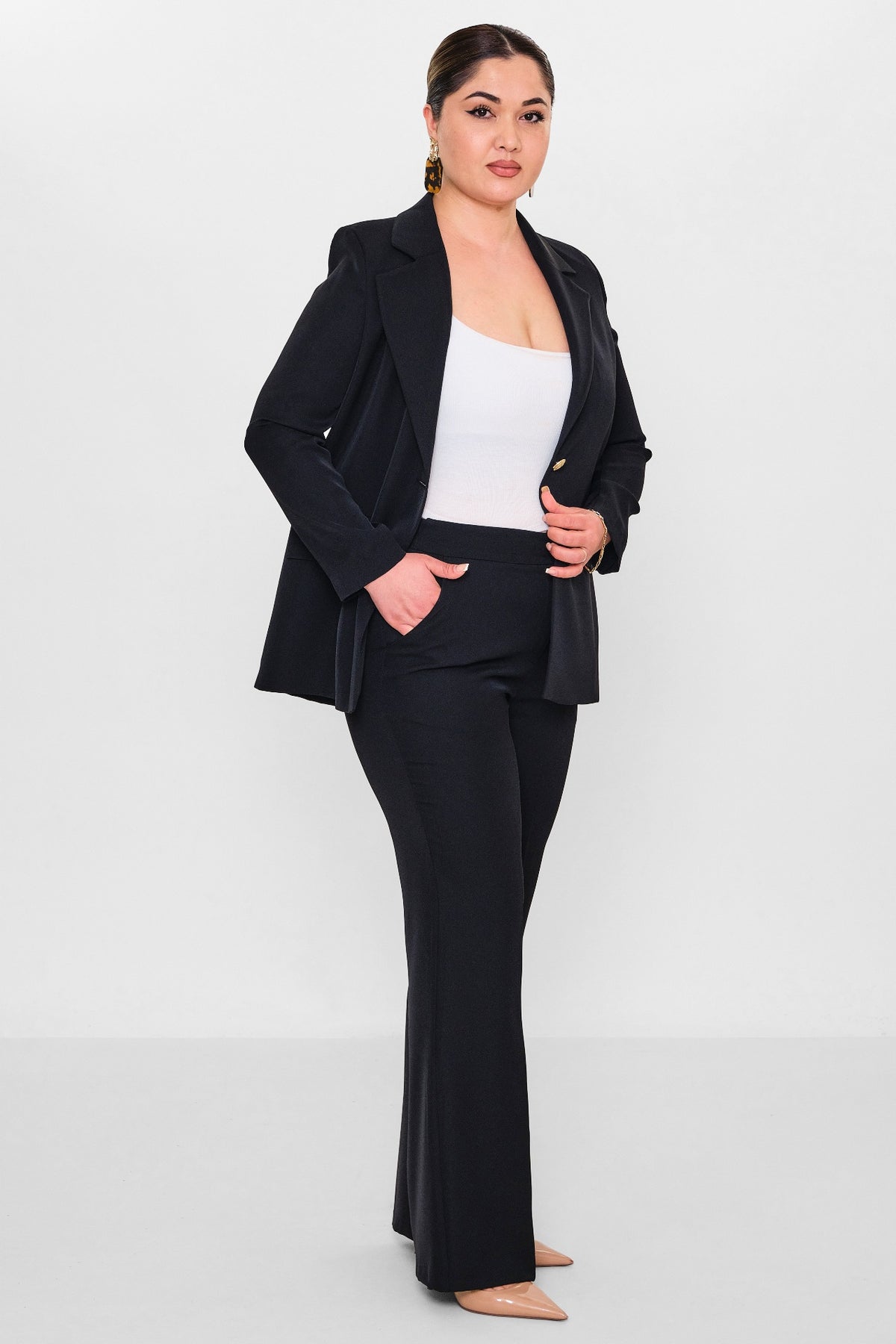 Fimore - Plus Size Trousers (FMR26Y2724-20) - 8690200095580