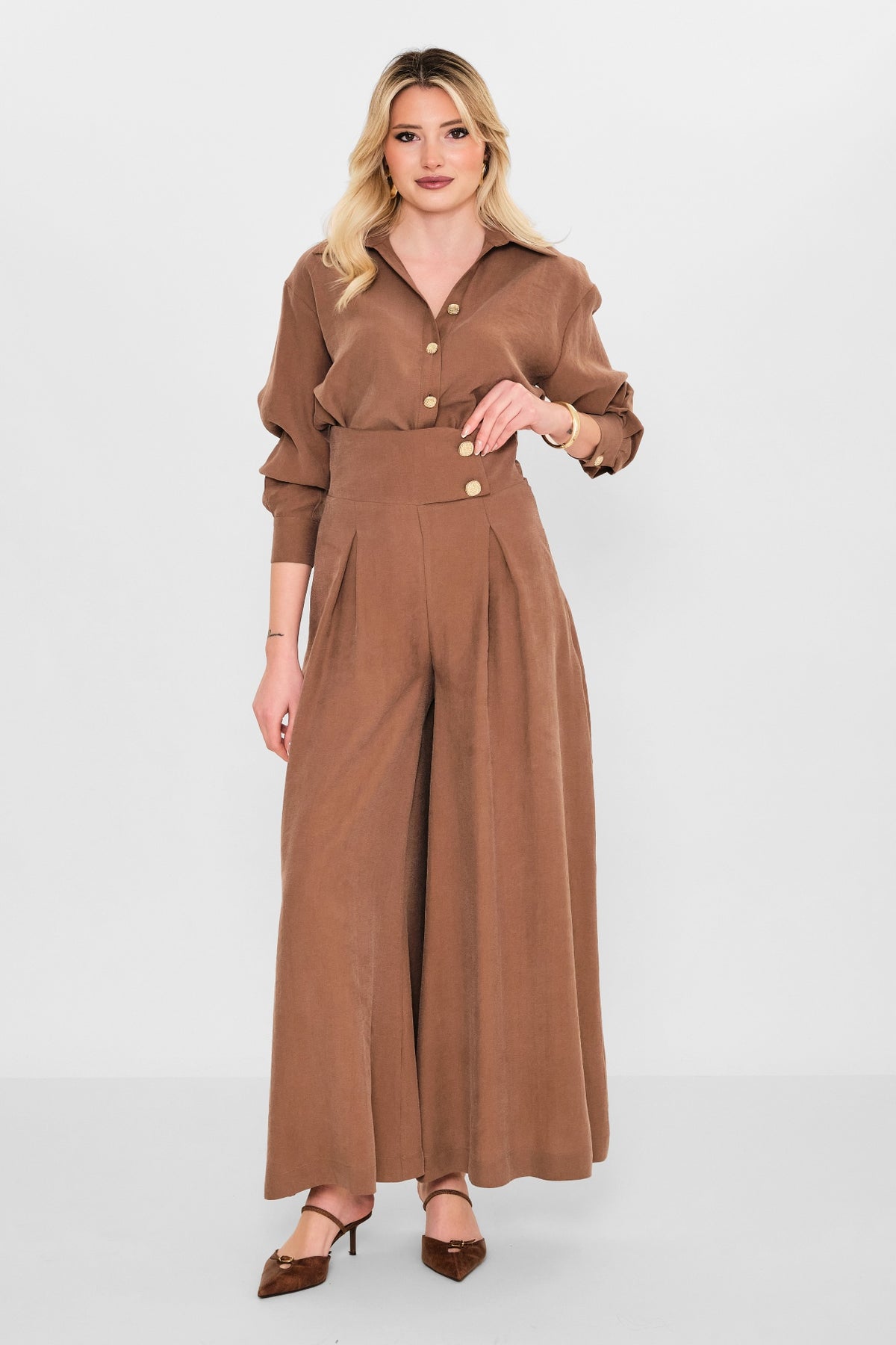 Jarrivee - Plus Size Trousers (JRVSS26J1147) - 8690200095641
