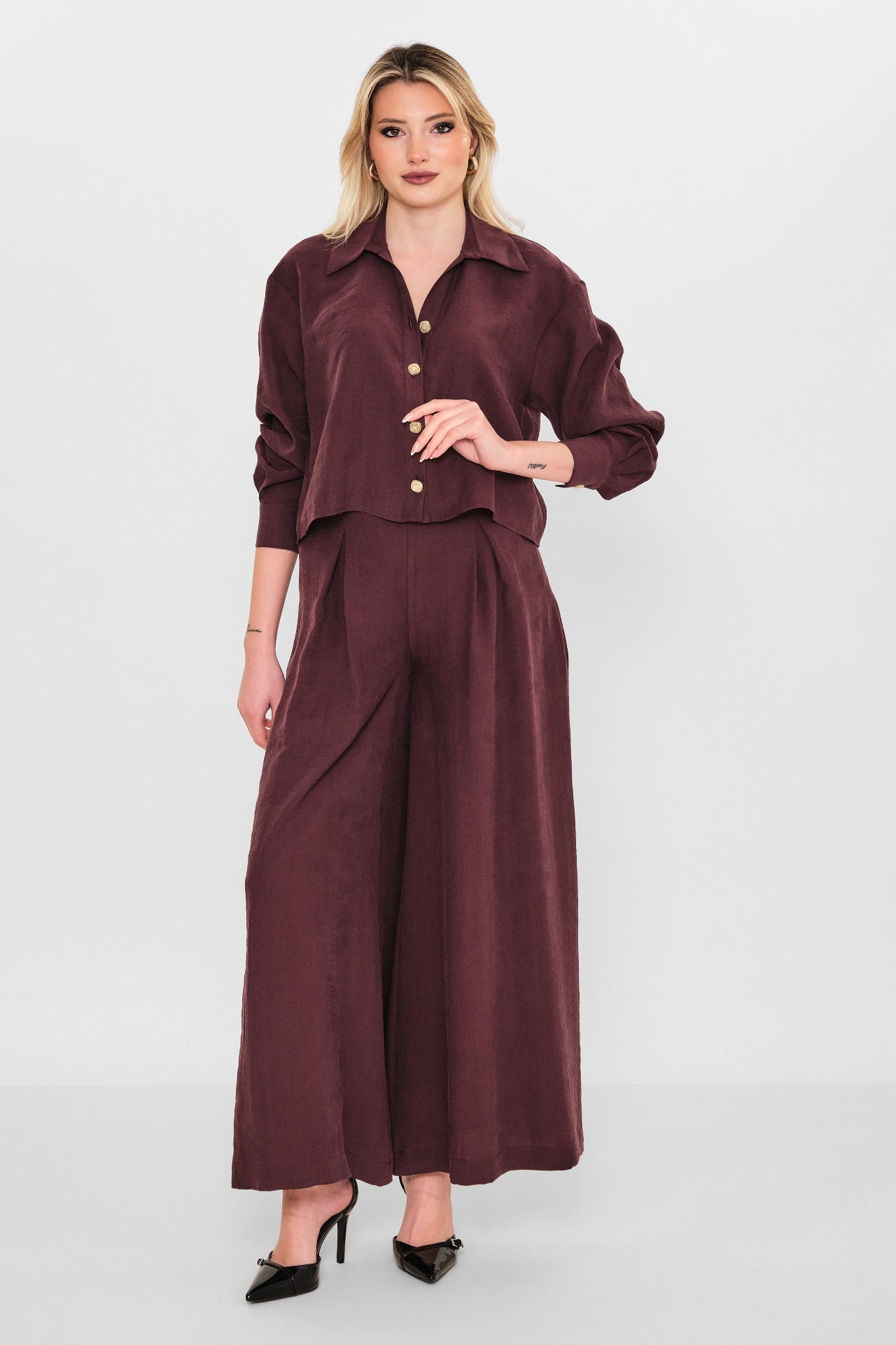 Jarri̇vee - Plus Size Blouse (JRVSS26J4242) - 8690200095672