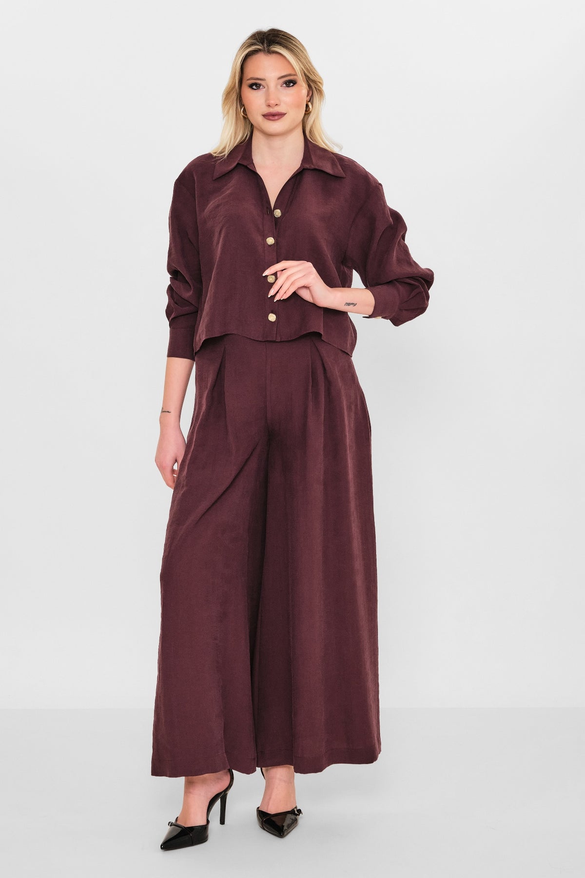 Jarri̇vee - Plus Size Blouse (JRVSS26J4242) - 8690200095672