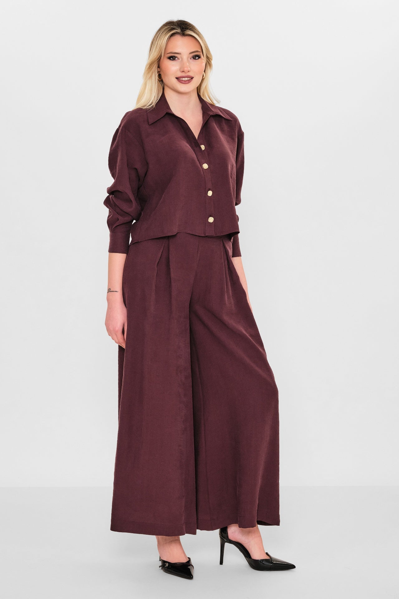 Jarri̇vee - Plus Size Blouse (JRVSS26J4242) - 8690200095672
