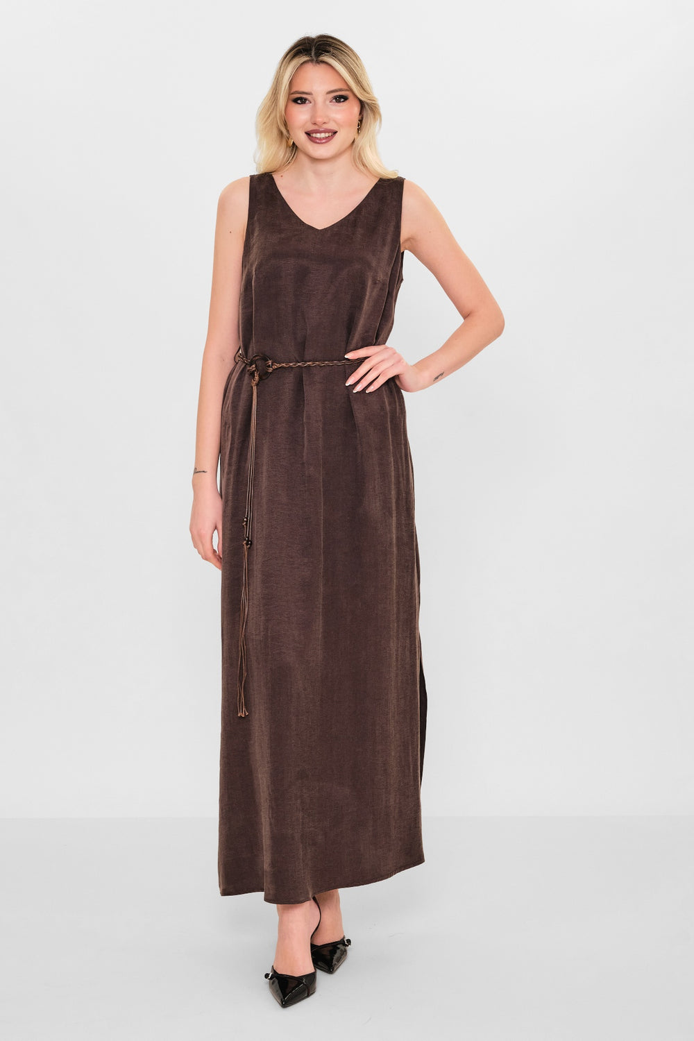 Jarri̇vee - Plus Size Dress (JRVSS26J5235) - 8690200095696