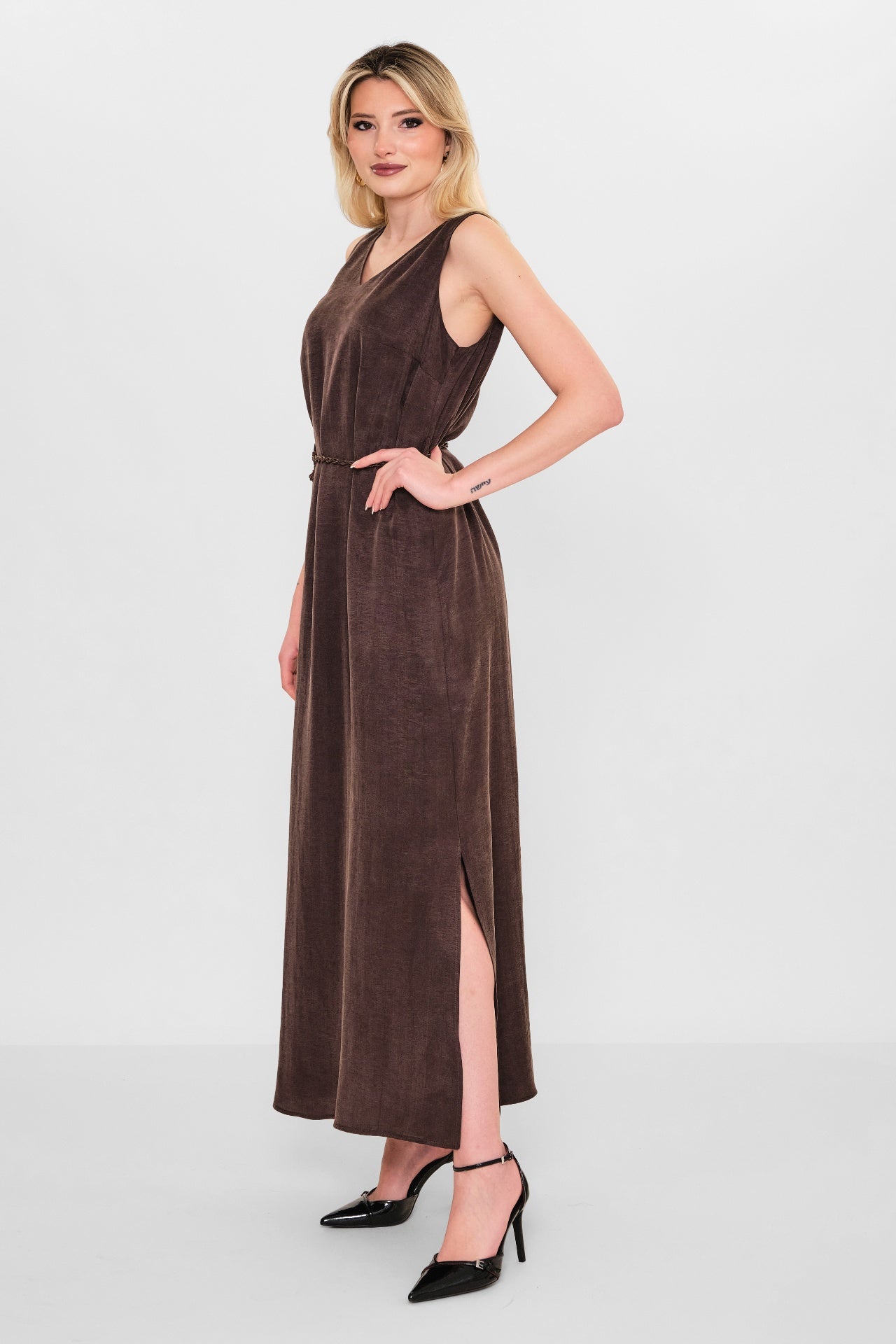 Jarri̇vee - Plus Size Dress (JRVSS26J5235) - 8690200095696