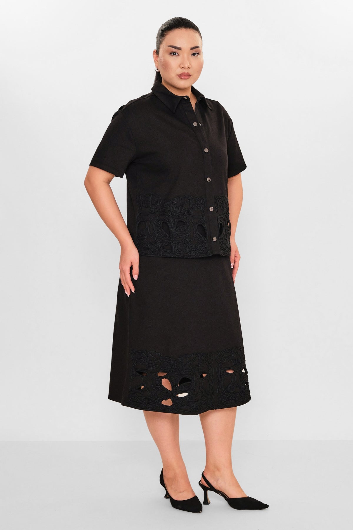 Xlife - Plus Size Shirt (XLF26Y7002) - 8690200095979