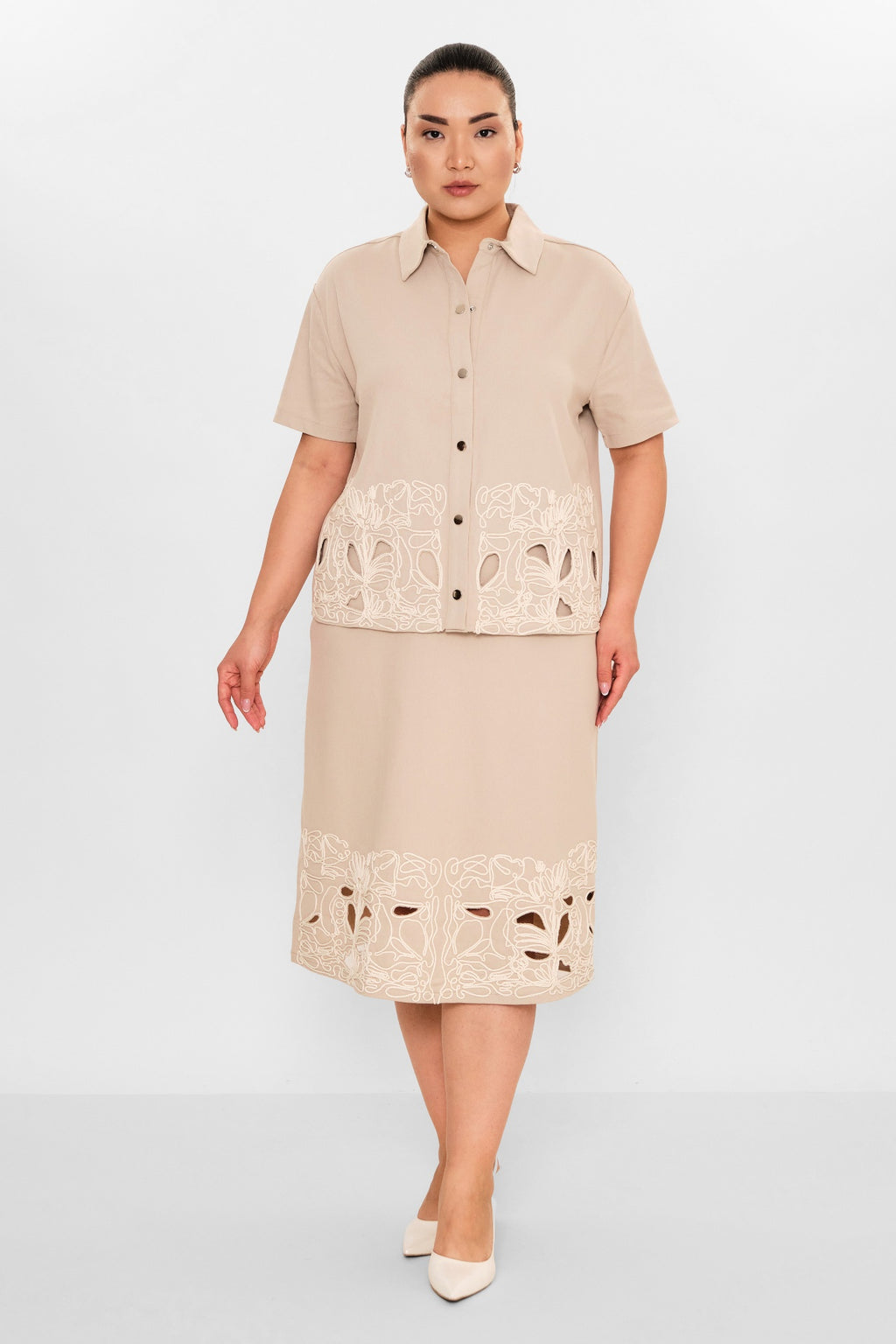 Xlife - Plus Size Shirt (XLF26Y7002) - 8690200095986