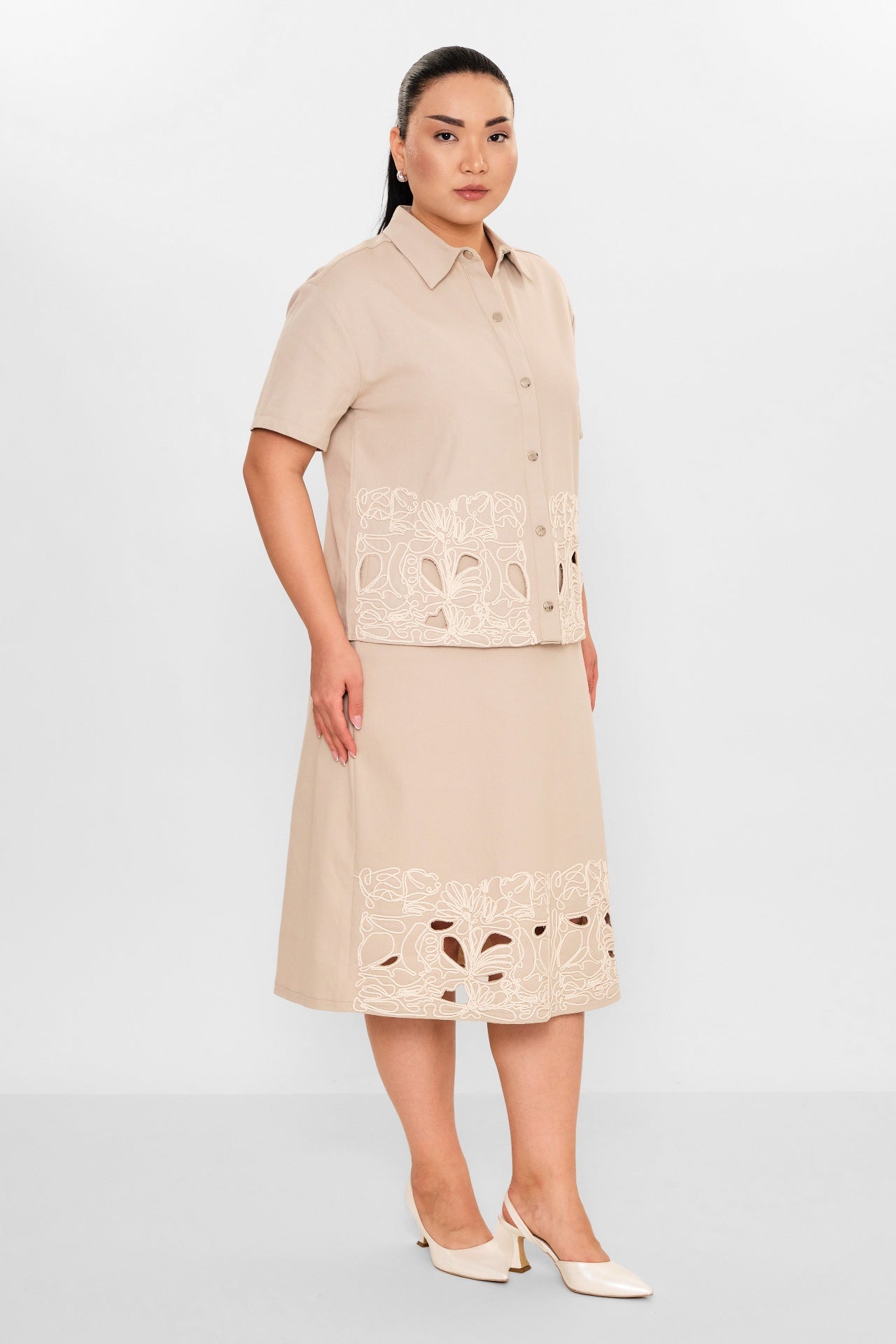 Xlife - Plus Size Shirt (XLF26Y7002) - 8690200095986