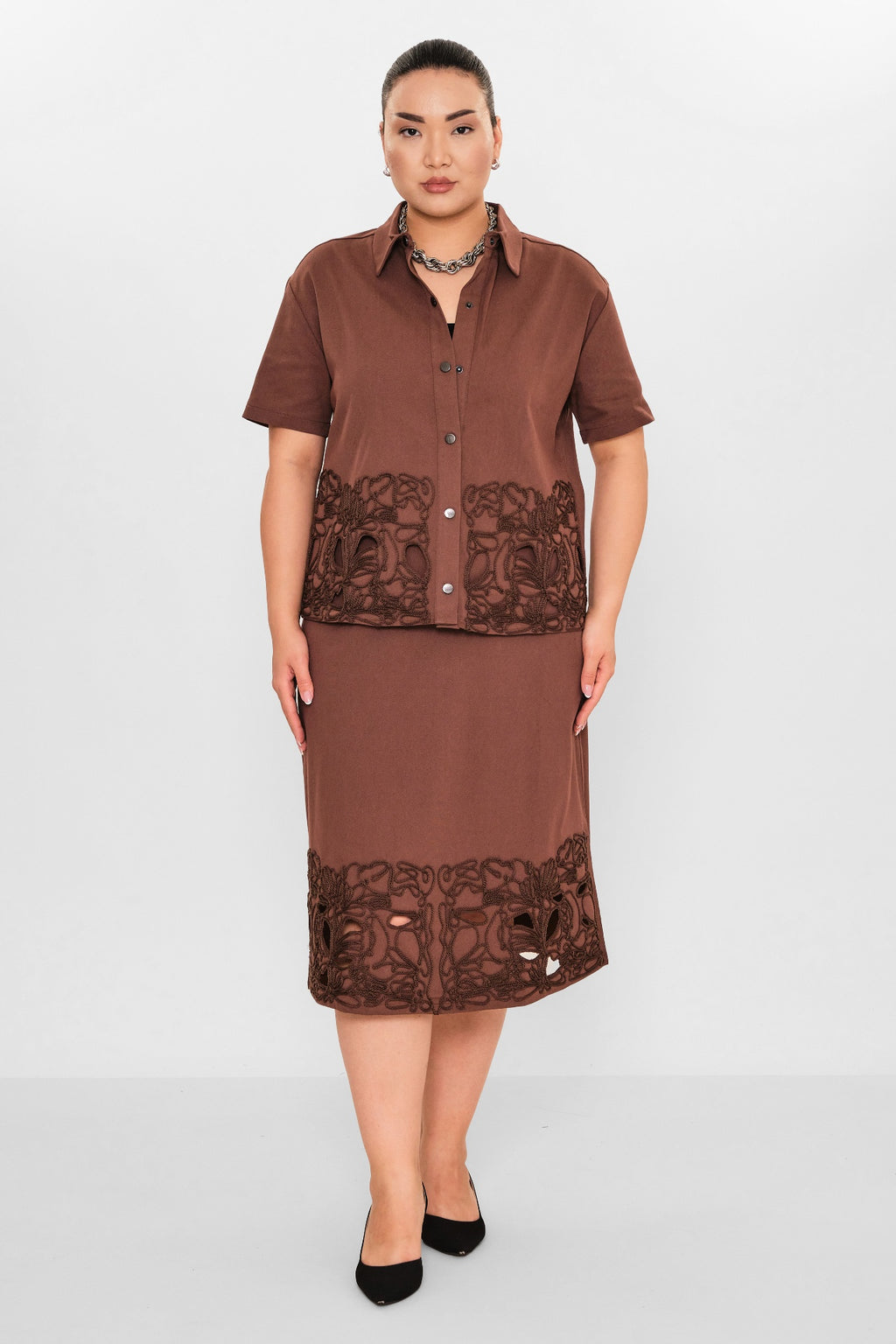 Xlife - Plus Size Shirt (XLF26Y7002) - 8690200095993