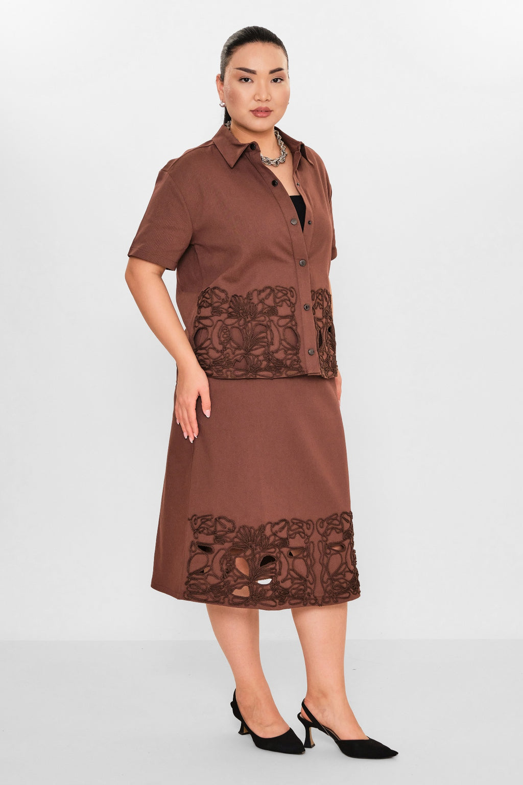 Xlife - Plus Size Shirt (XLF26Y7002) - 8690200095993