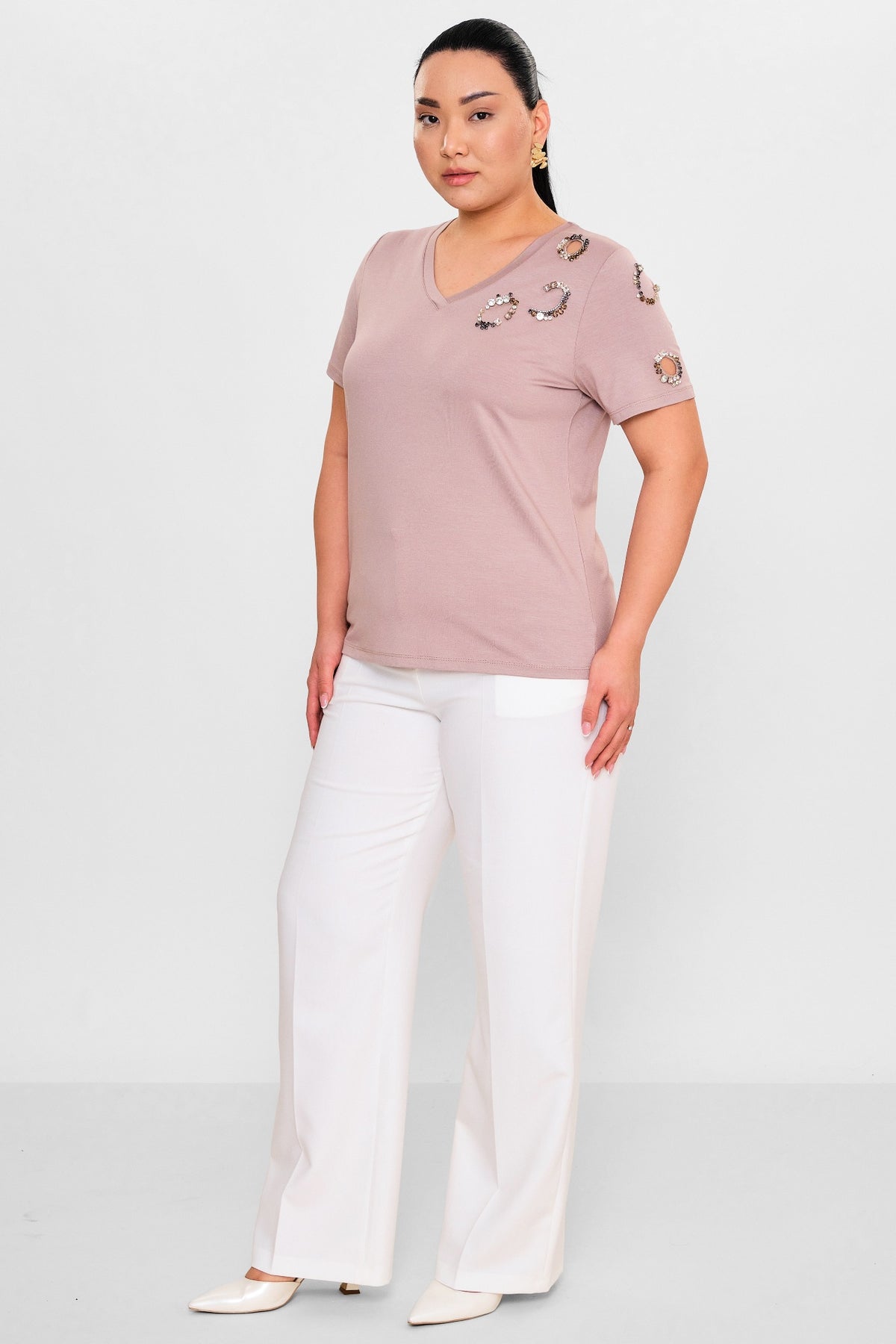 Xlife - Plus Size T-Shirt (XLF26Y7007) - 8690200096068