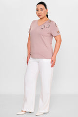 Xlife - Plus Size T-Shirt (XLF26Y7007) - 8690200096068