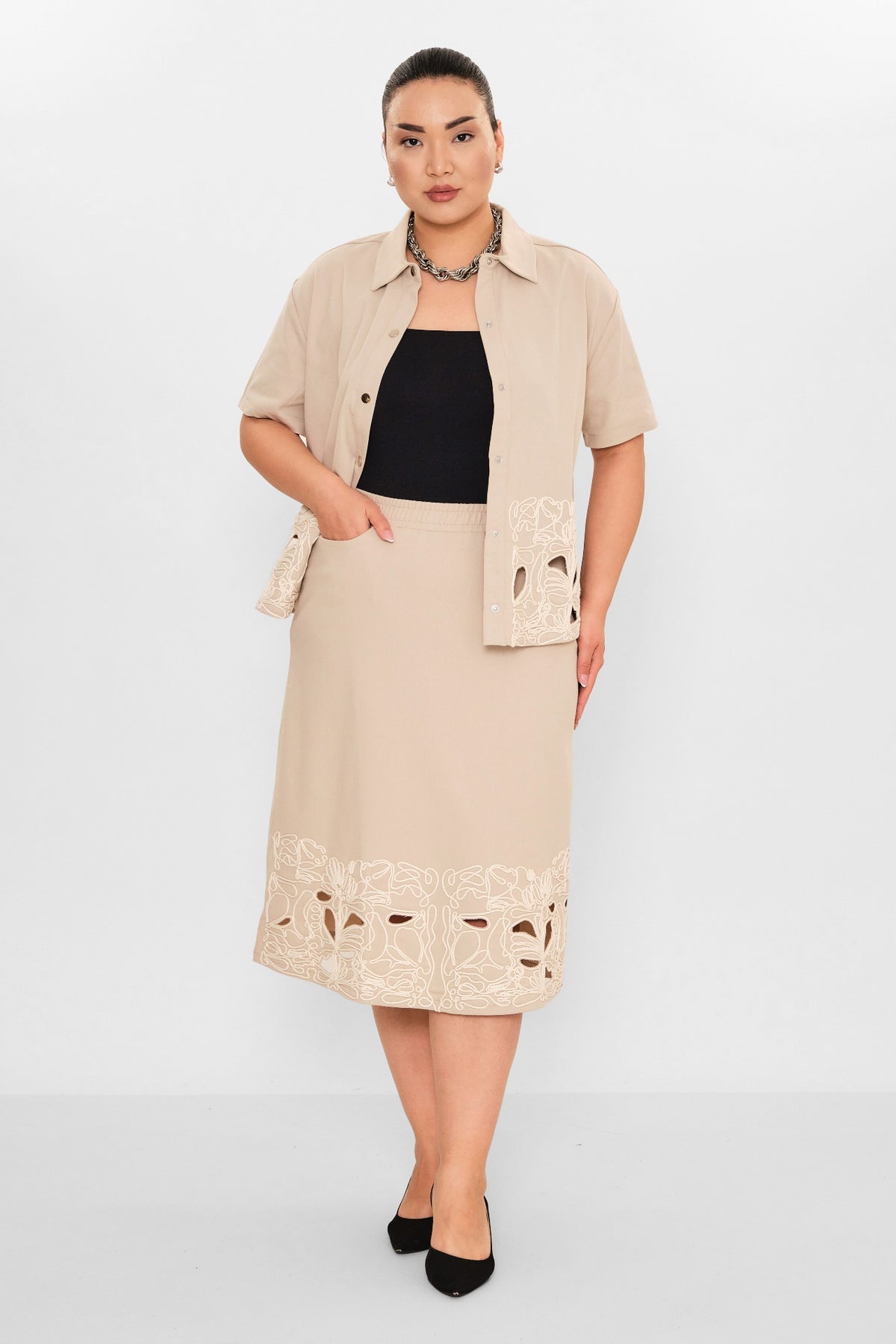 Xlife - Regular Size Skirt (XLF26Y7902) - 8690200096211