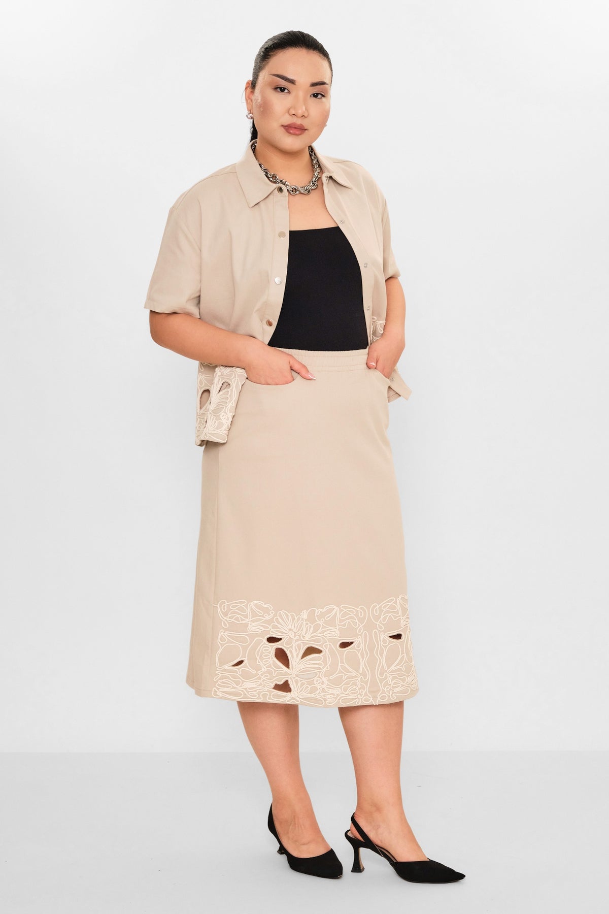 Xlife - Regular Size Skirt (XLF26Y7902) - 8690200096211