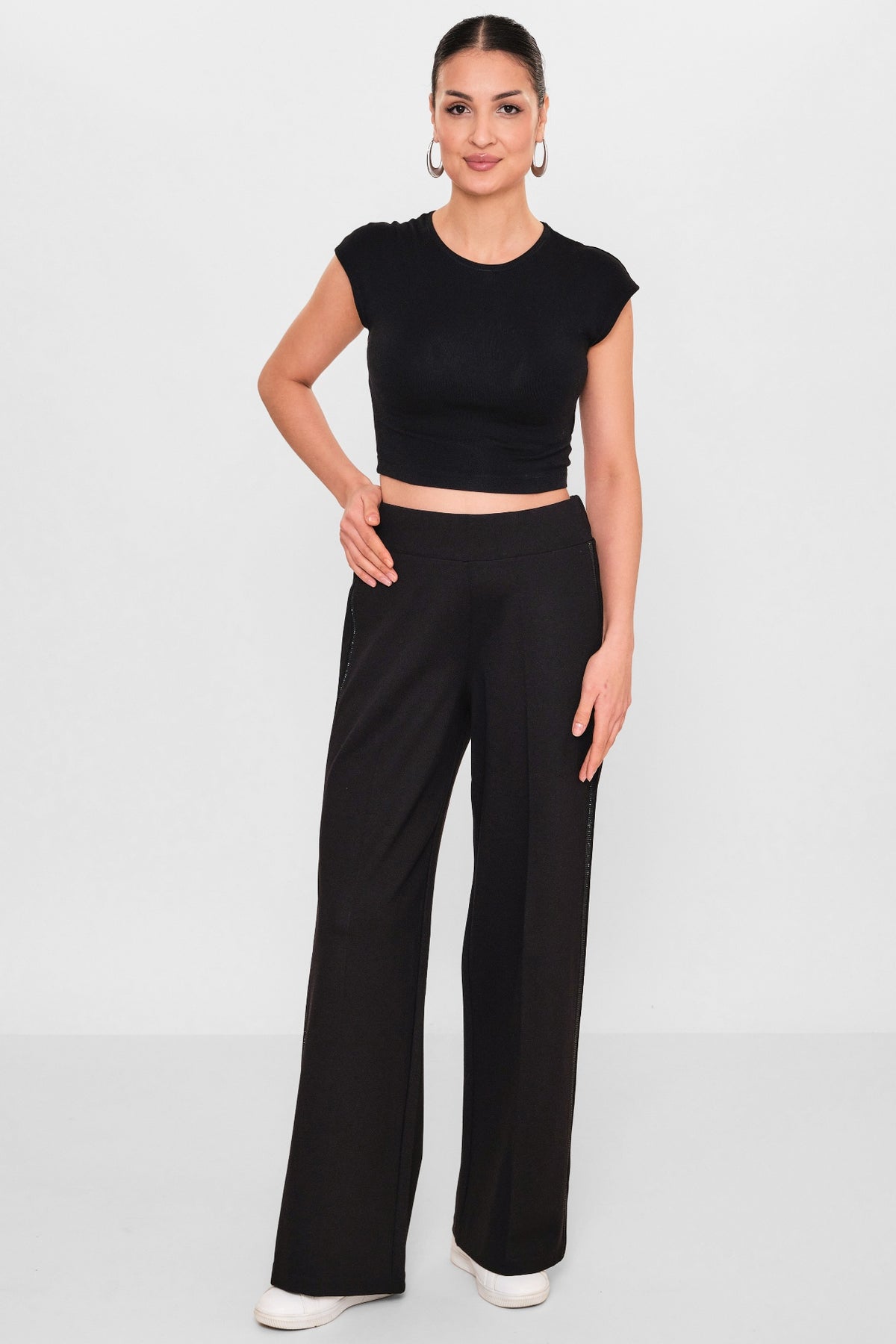 Elitline - Plus Size Trousers (ELT26Y1-24-1029) - 8690200096327
