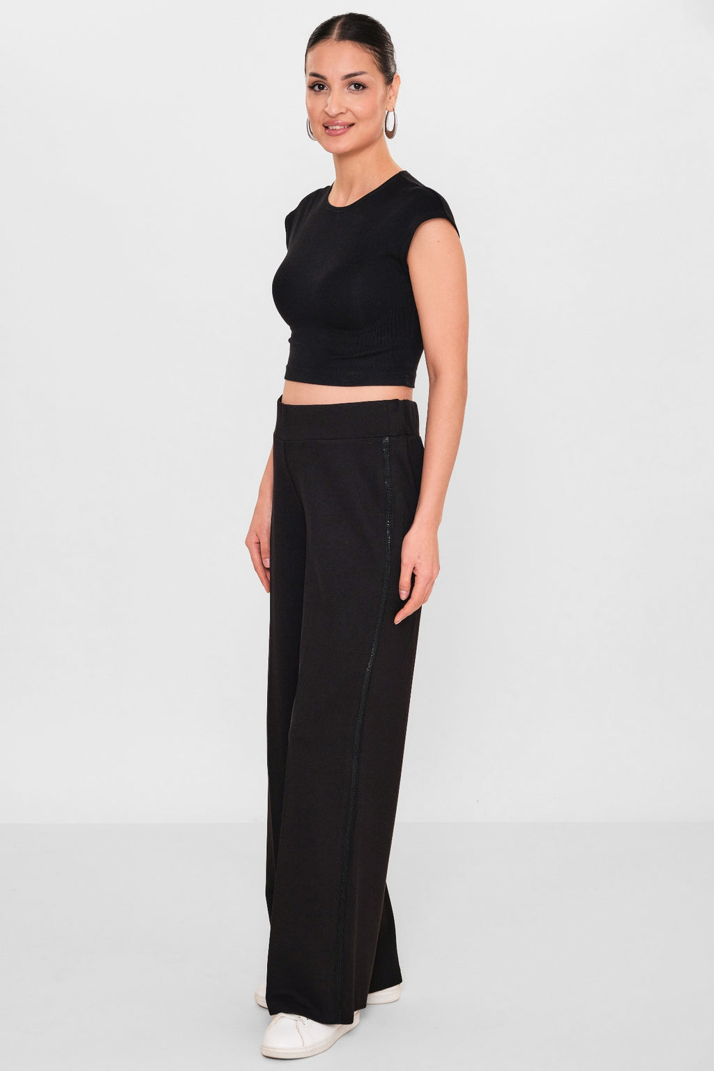 Elitline - Plus Size Trousers (ELT26Y1-24-1029) - 8690200096327