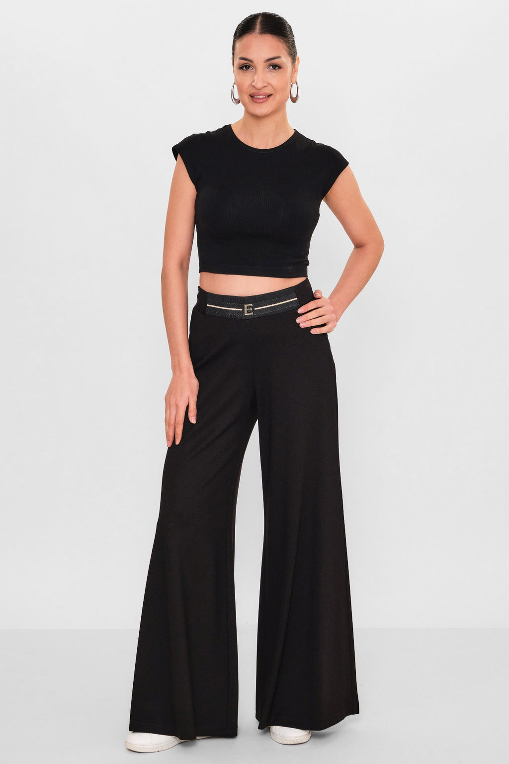 Elitline - Plus Size Trousers (ELT26Y1-24-1030) - 8690200096334