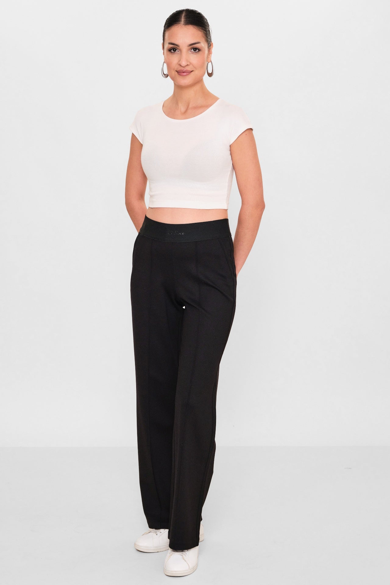 Elitline - Plus Size Trousers (ELT26Y1-24-1032) - 8690200096341