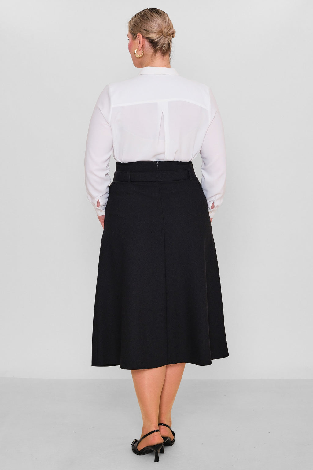 Elitline - Plus Size Skirt (ELT26Y2-33-3015) - 8690200096419