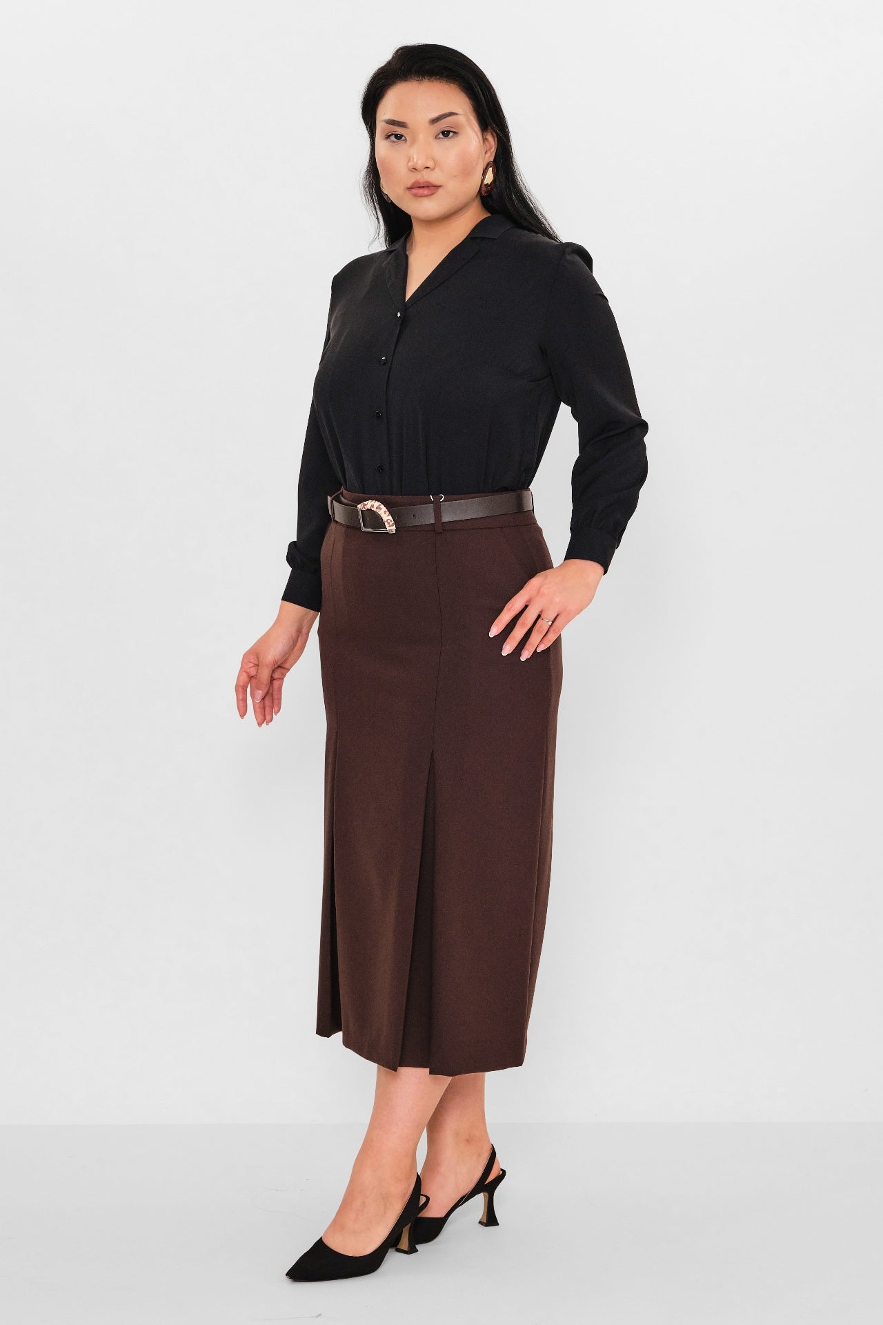 Eli̇tli̇ne - Plus Size Skirt (ELT26Y2-33-3016) - 8690200096440