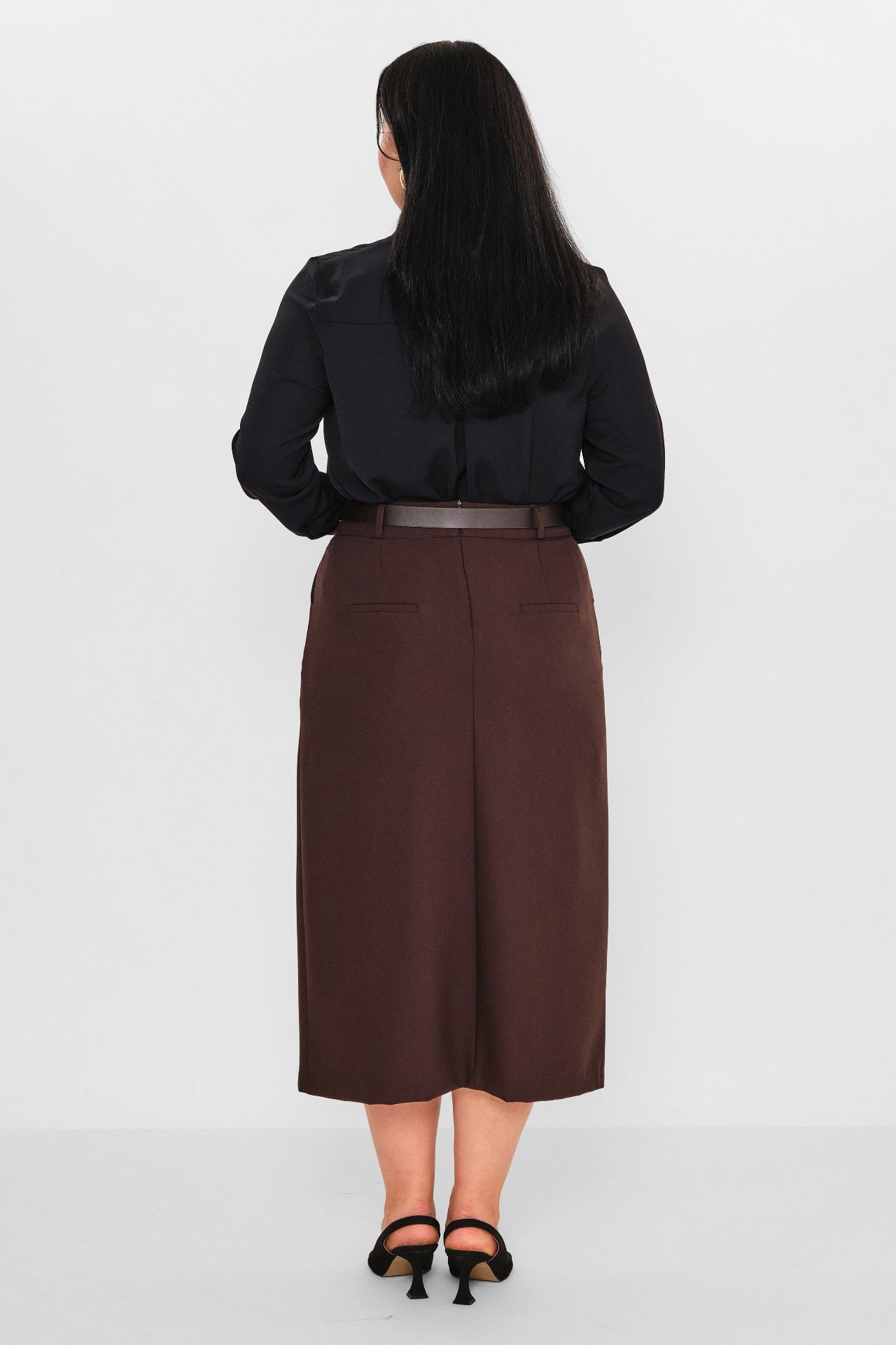 Elitline - Plus Size Skirt (ELT26Y2-33-3016) - 8690200096440