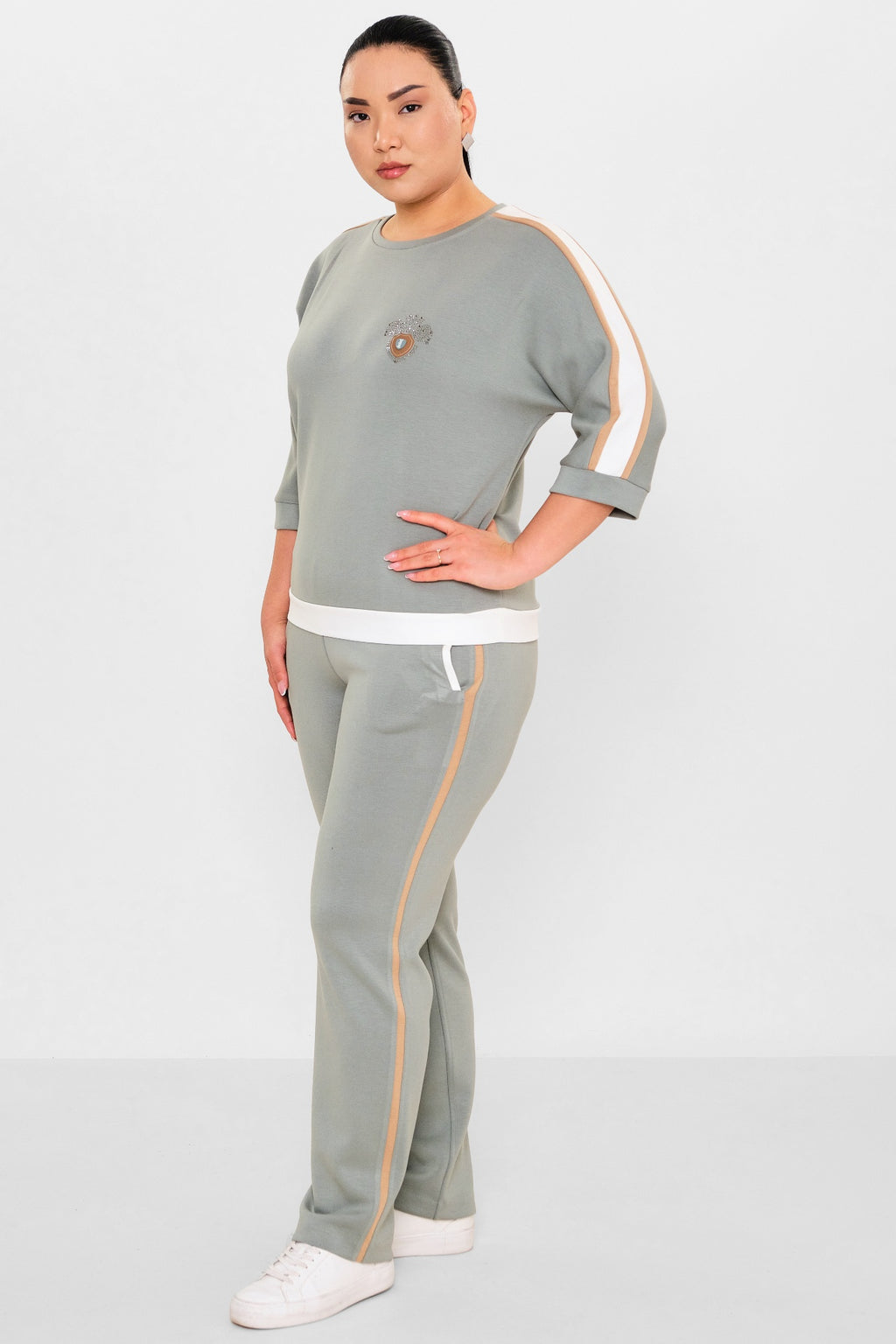 Elitline - Plus Size Suit (ELT26Y7-08-4007) - 8690200096709
