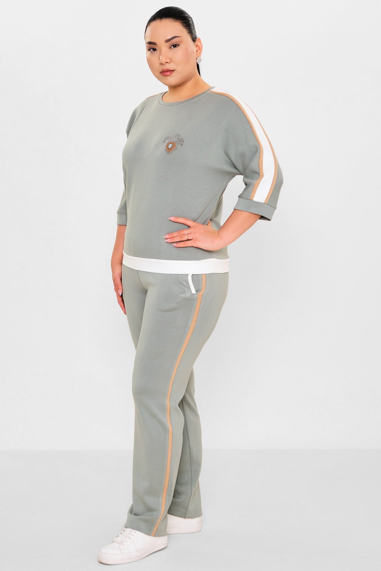 Elitline - Plus Size Suit (ELT26Y7-08-4007) - 8690200096709