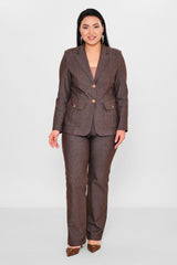 Eli̇tli̇ne - Plus Size Suit (ELT26Y7-34-4041) - 8690200096792