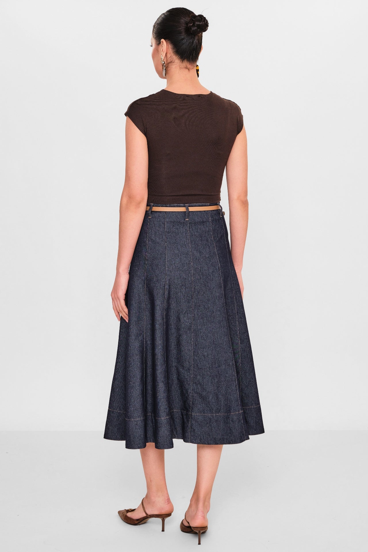 Eli̇tli̇ne - Plus Size Skirt (ELT26Y2-34-1006) - 8690200096983