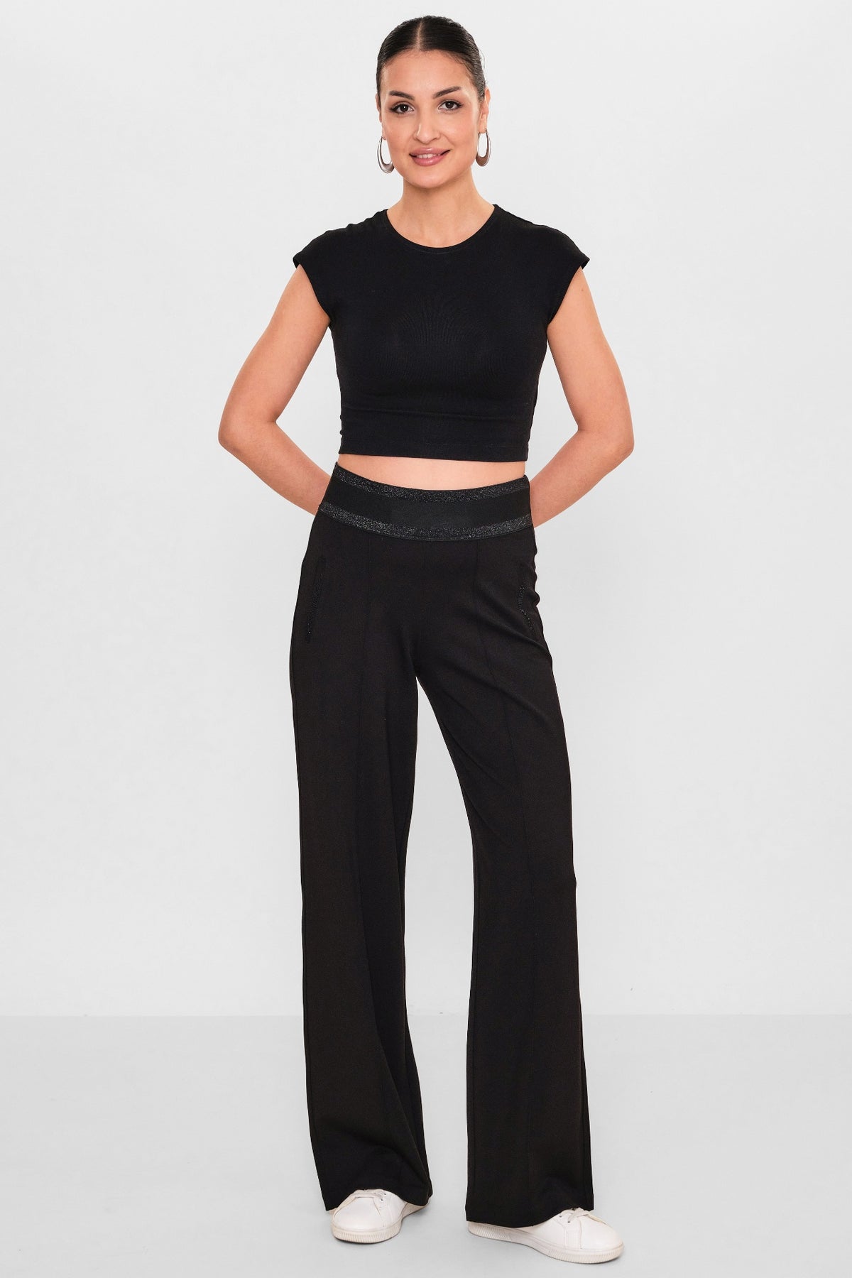 Elitline - Plus Size Trousers (ELT26Y1-24-1031) - 8690200096990