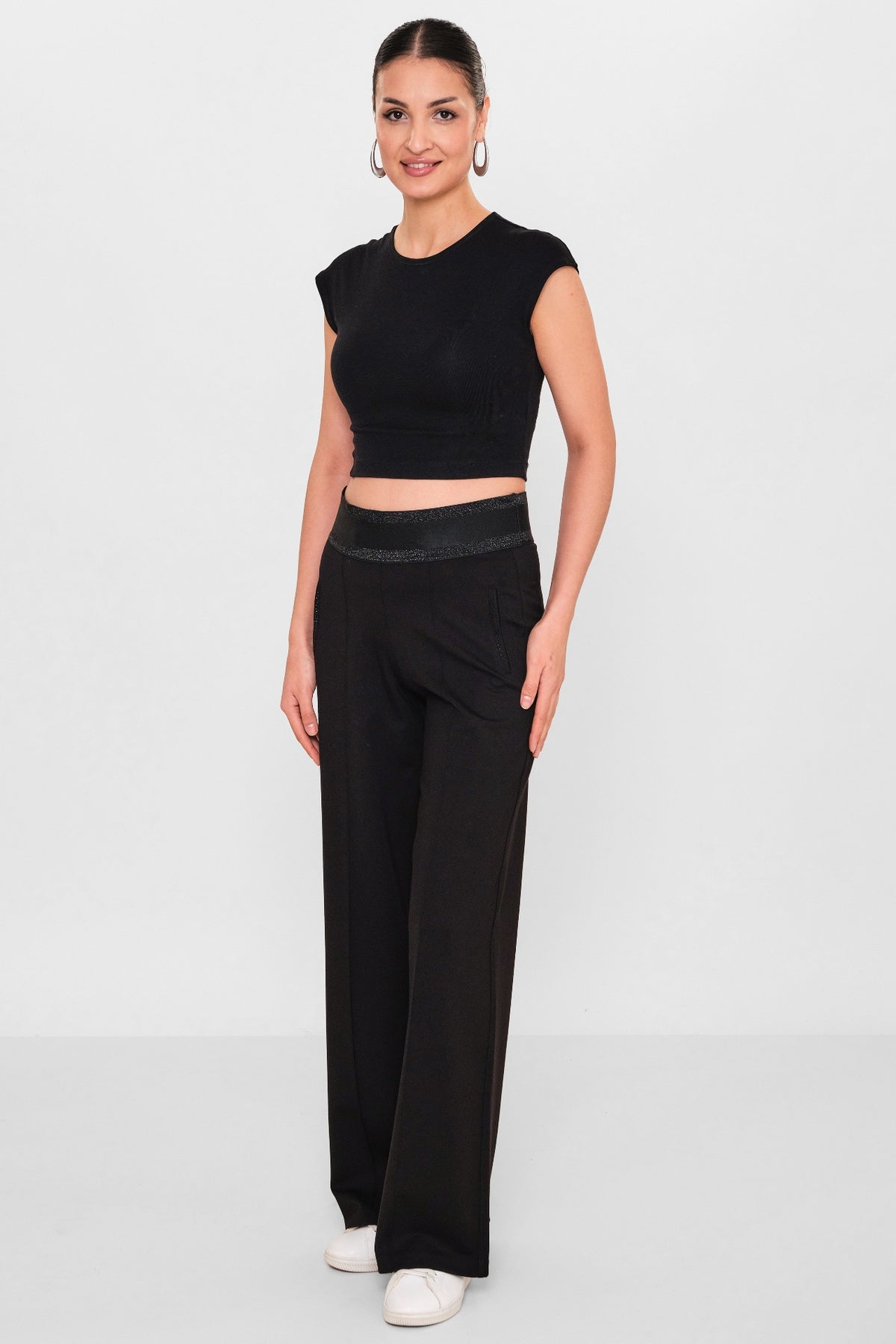 Elitline - Plus Size Trousers (ELT26Y1-24-1031) - 8690200096990