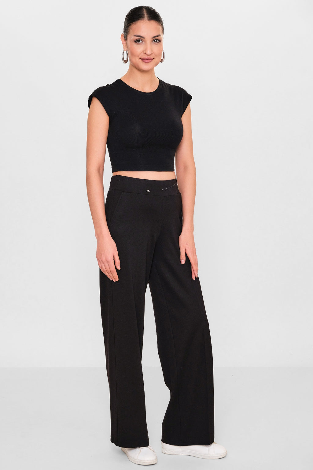 Elitline - Plus Size Trousers (ELT26Y1-24-1034) - 8690200097041