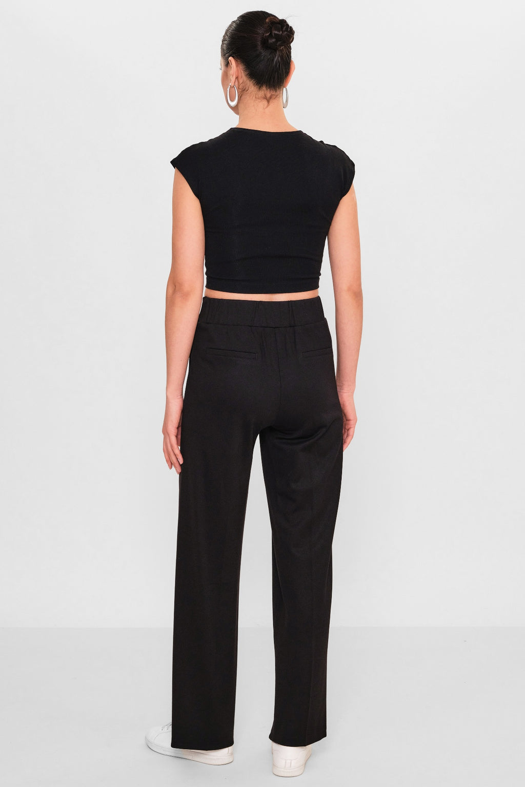Elitline - Plus Size Trousers (ELT26Y1-24-1034) - 8690200097041