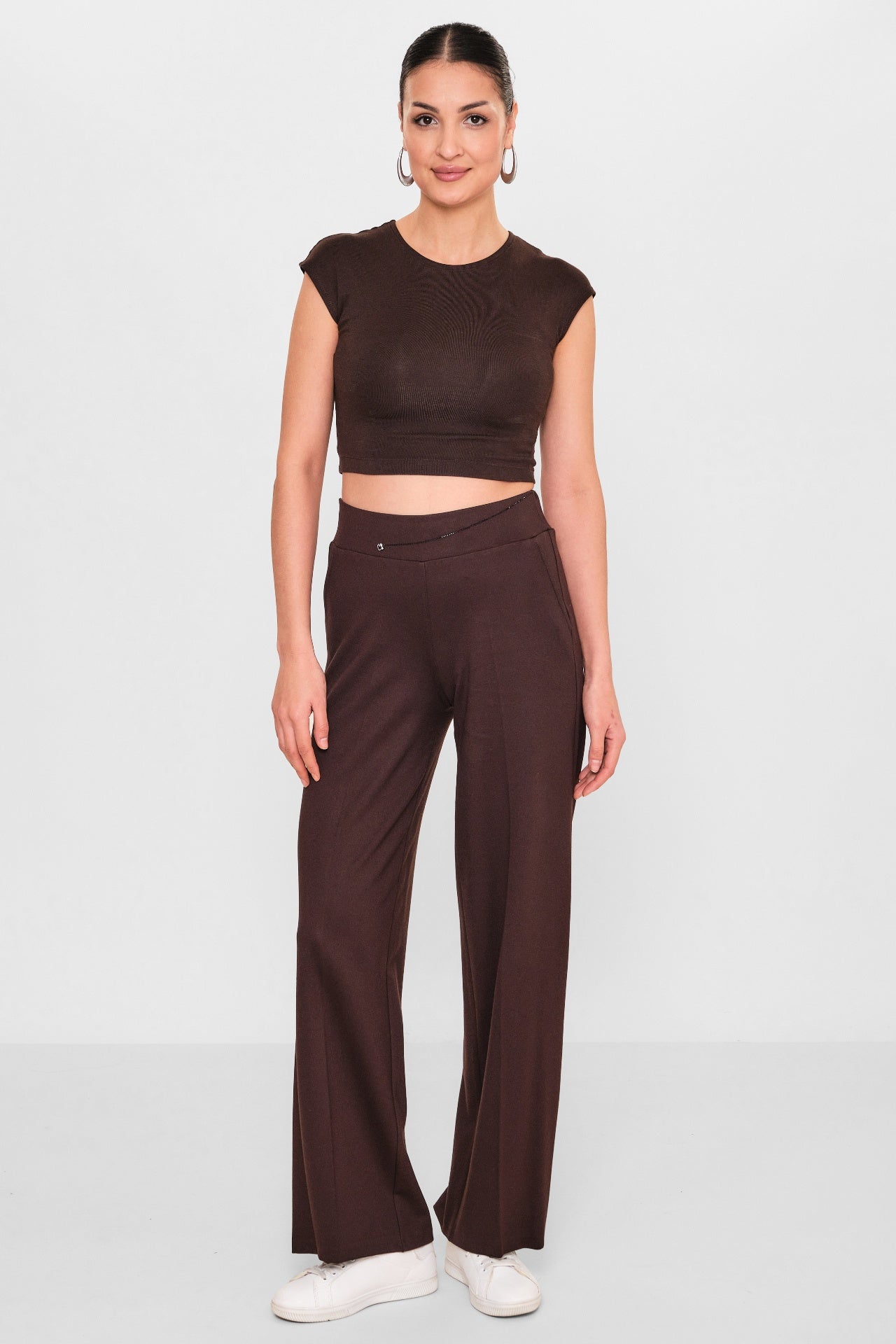 Elitline - Plus Size Trousers (ELT26Y1-24-1034) - 8690200097058