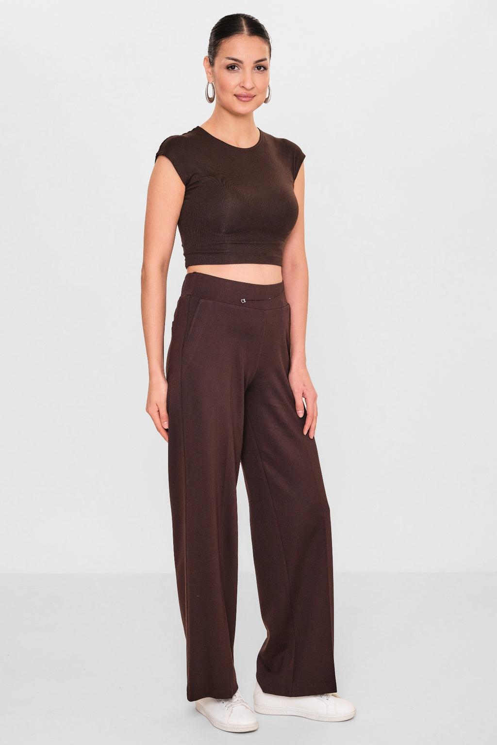 Elitline - Plus Size Trousers (ELT26Y1-24-1034) - 8690200097058