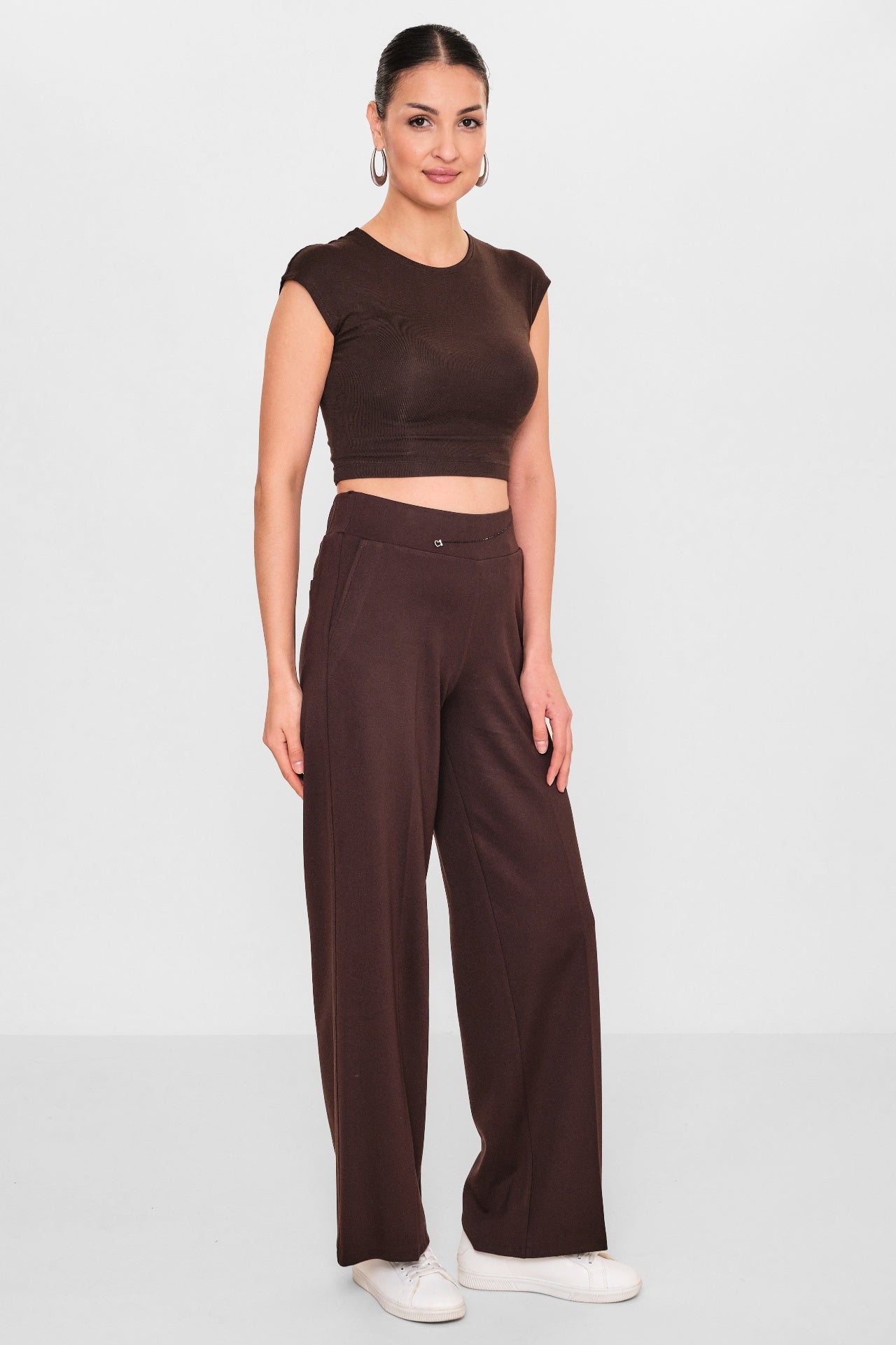 Elitline - Plus Size Trousers (ELT26Y1-24-1034) - 8690200097058