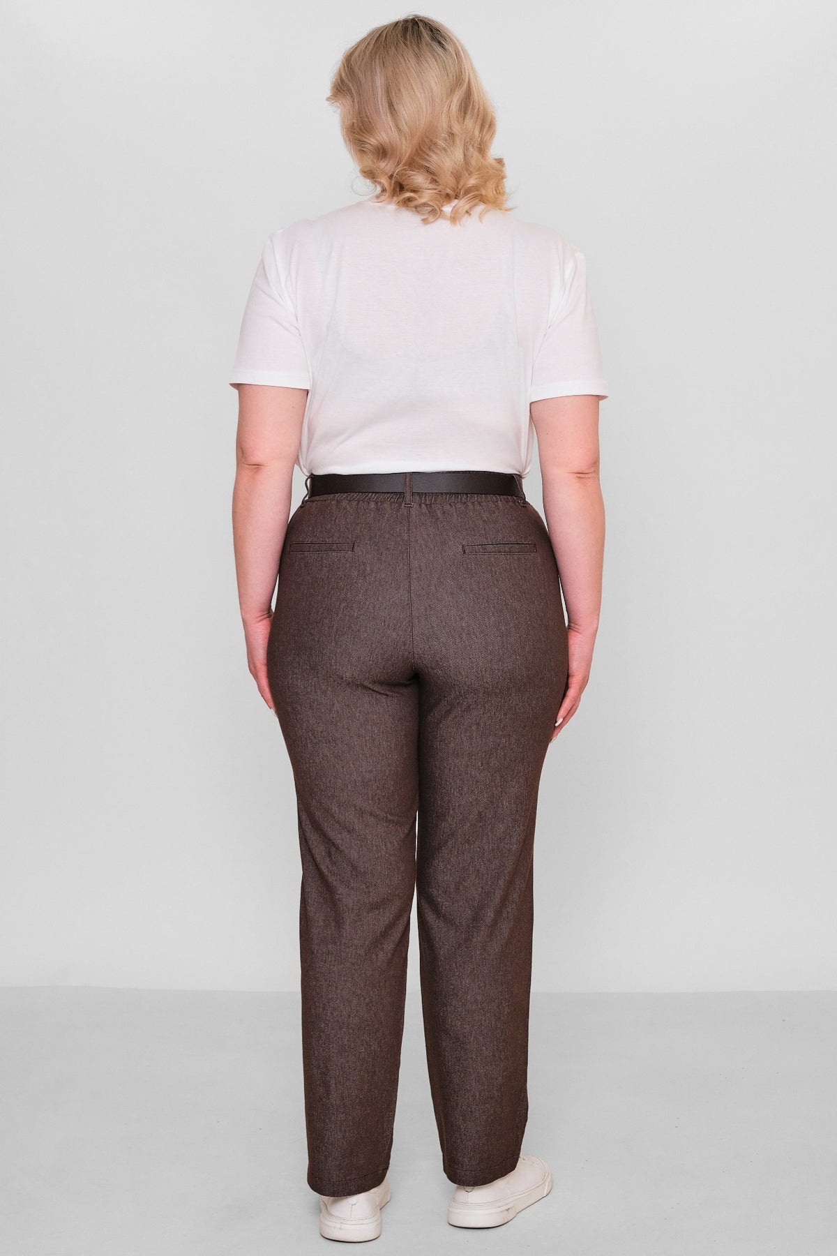Elitline - Plus Size Trousers (ELT26Y1-34-4064) - 8690200097072