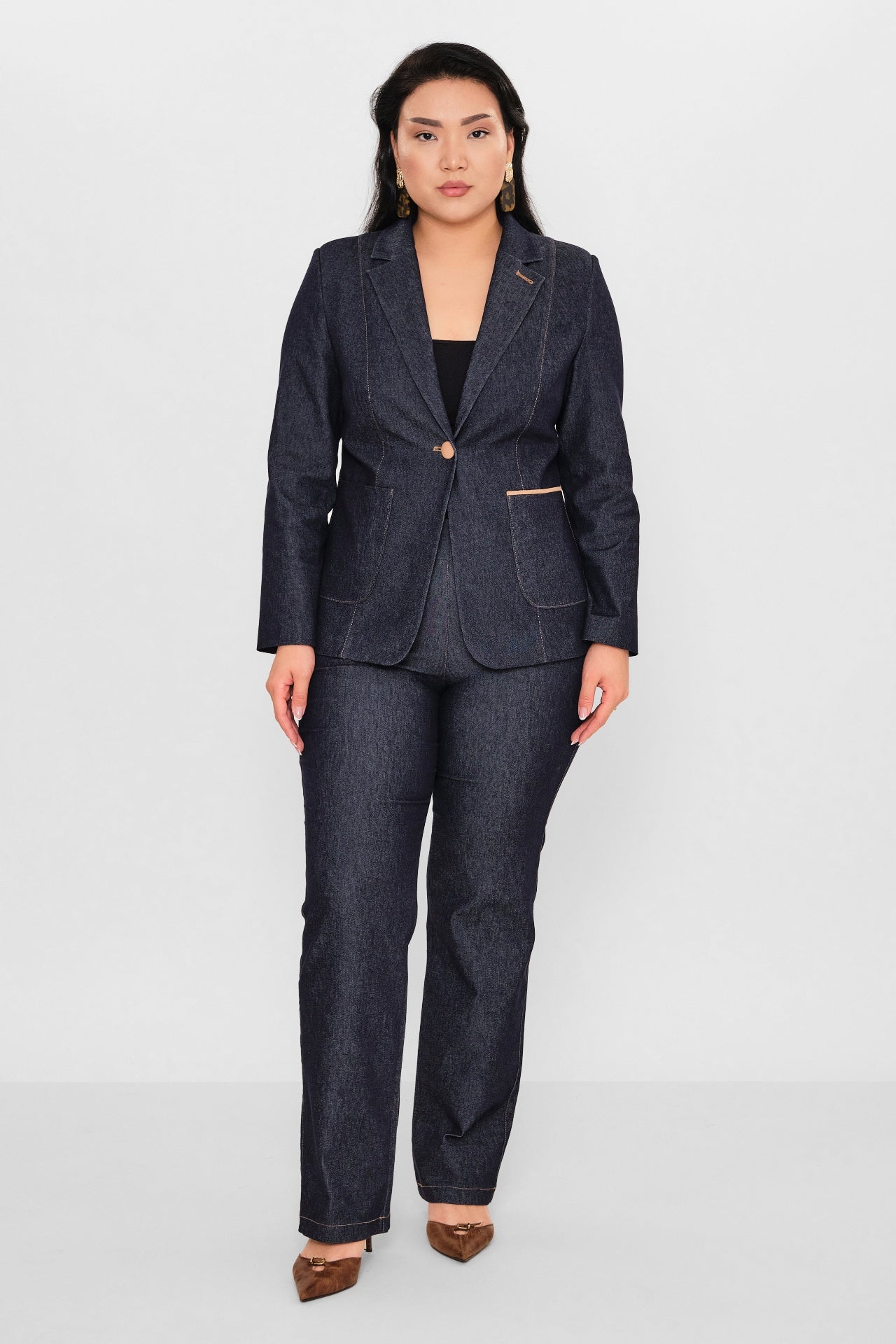 Eli̇tli̇ne - Plus Size Suit (ELT26Y7-34-4040) - 8690200097096