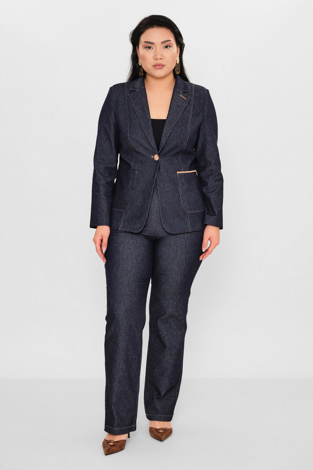 Eli̇tli̇ne - Plus Size Suit (ELT26Y7-34-4040) - 8690200097096